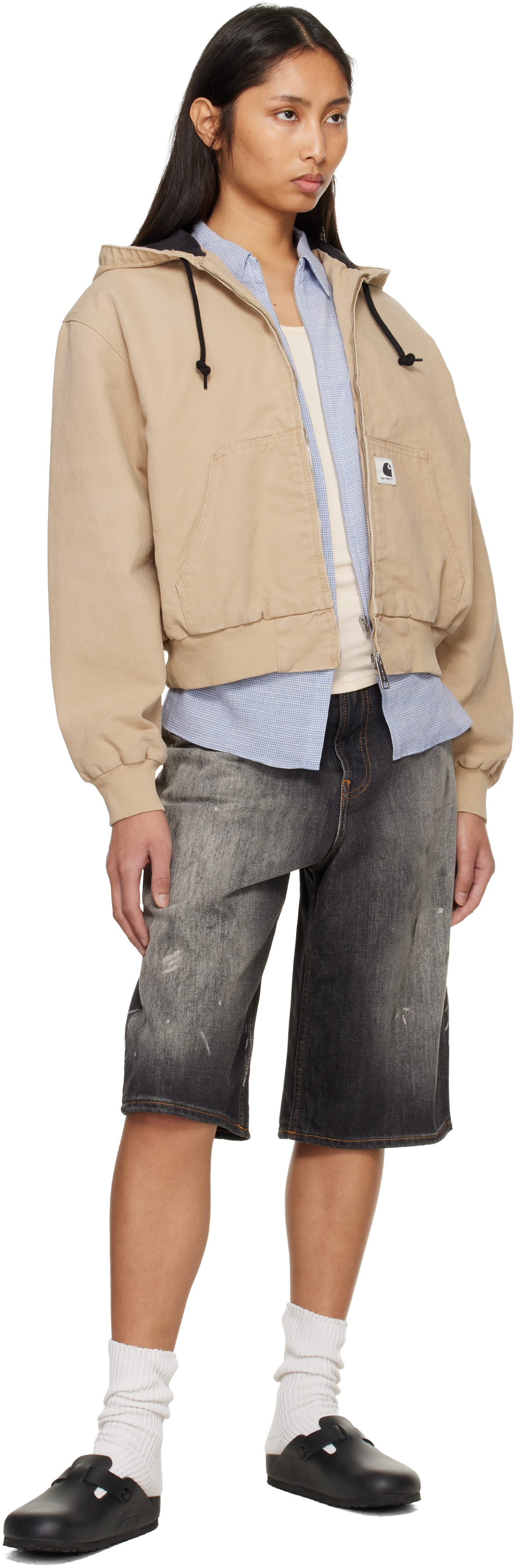 Carhartt Work In Progress - 베이지 OG 액티브 재킷