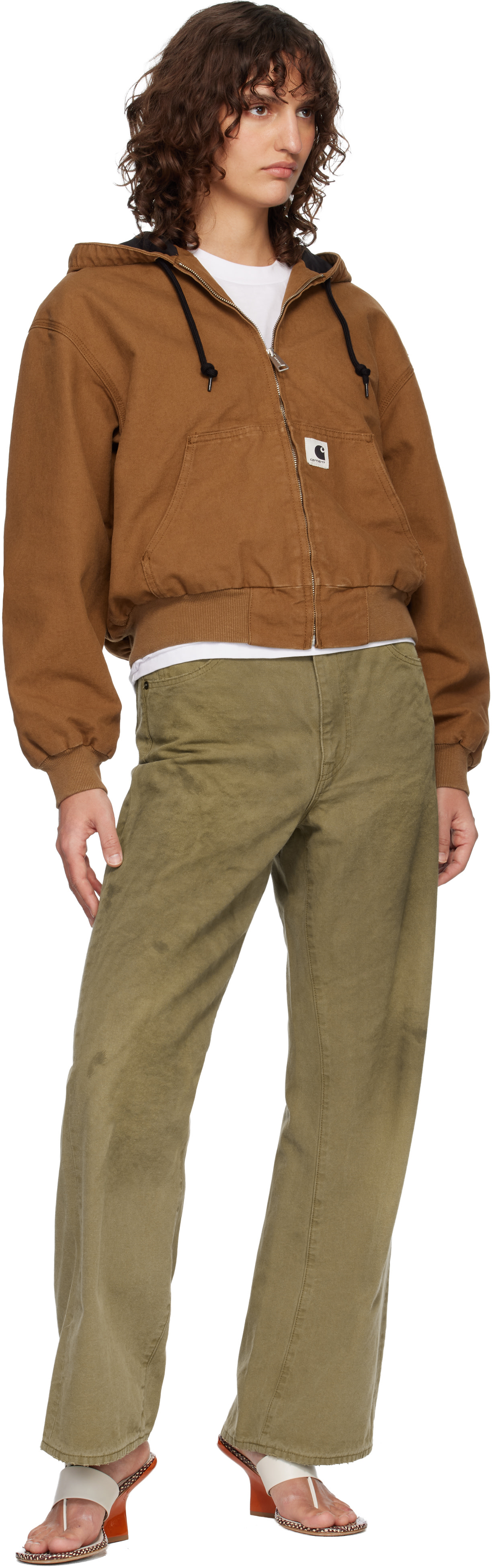 Carhartt Work In Progress - 탠 OG 액티브 재킷