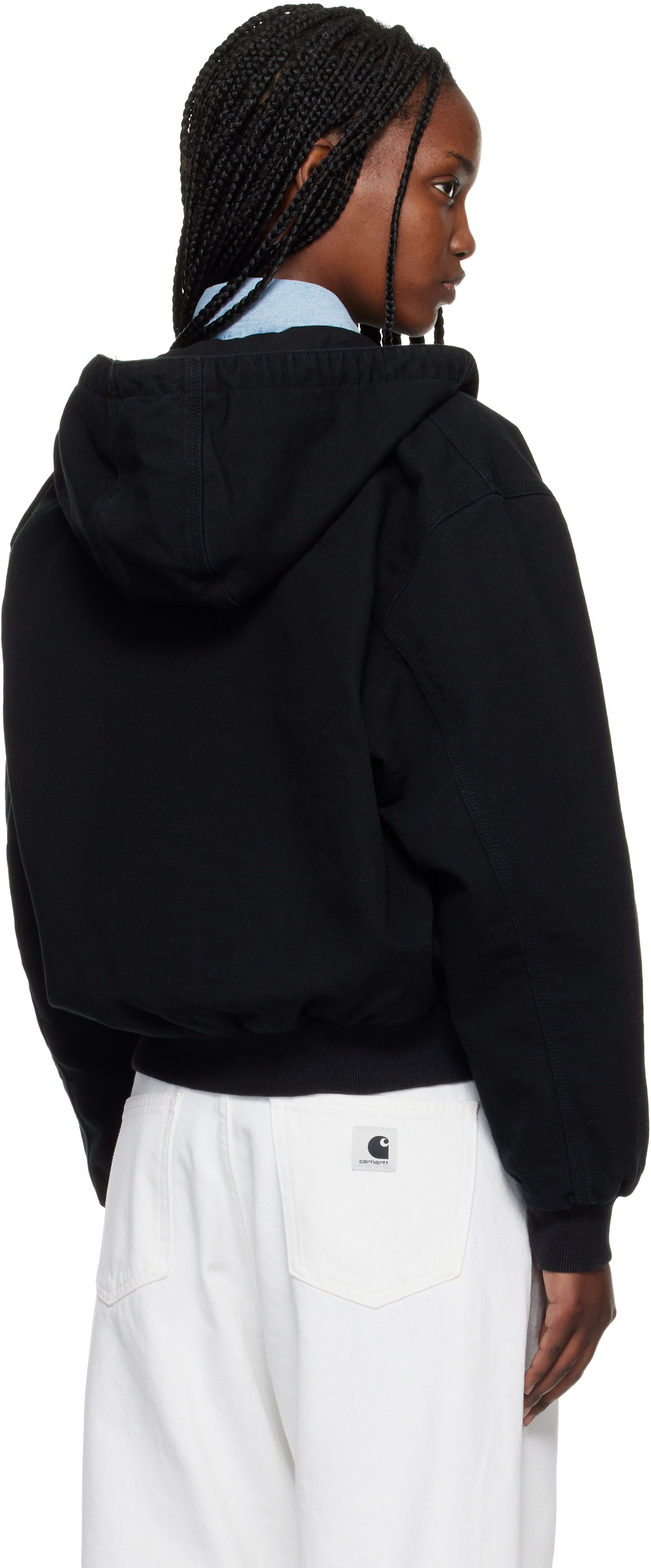 Carhartt Work In Progress - 블랙 OG 액티브 재킷