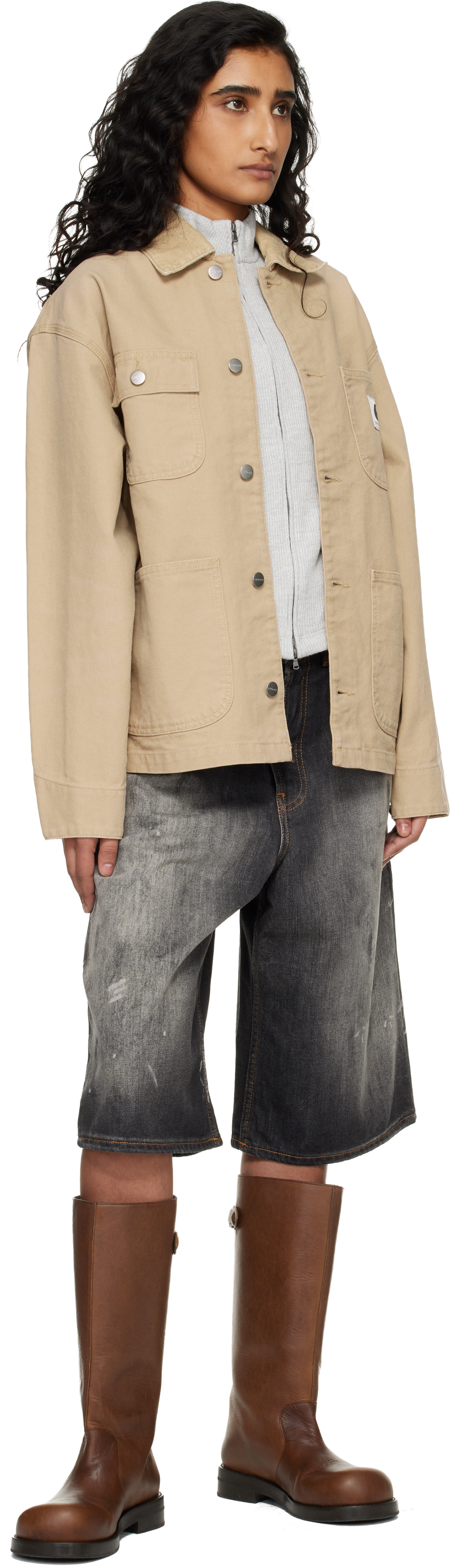 Carhartt Work In Progress: ベージュ OG Michigan ジャケット