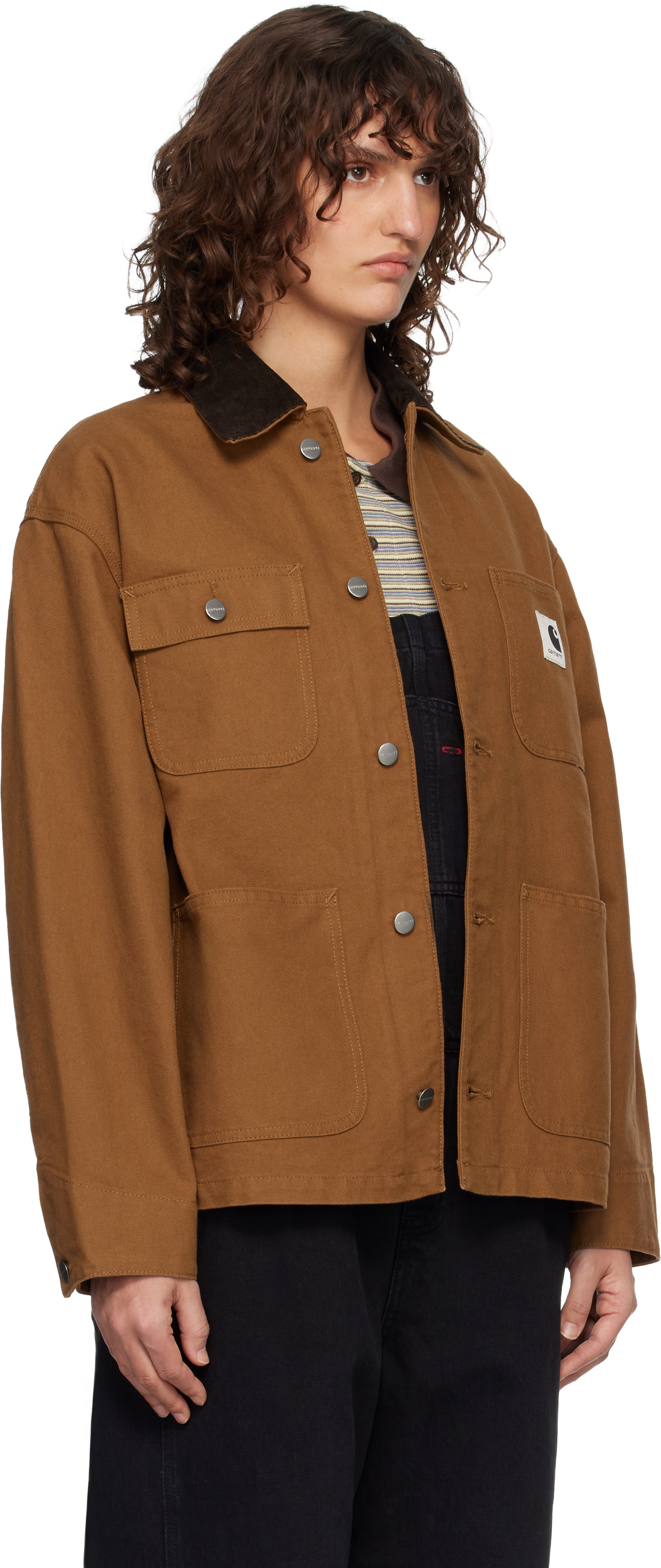 Carhartt Work In Progress - Blouson OG Michigan brun clair