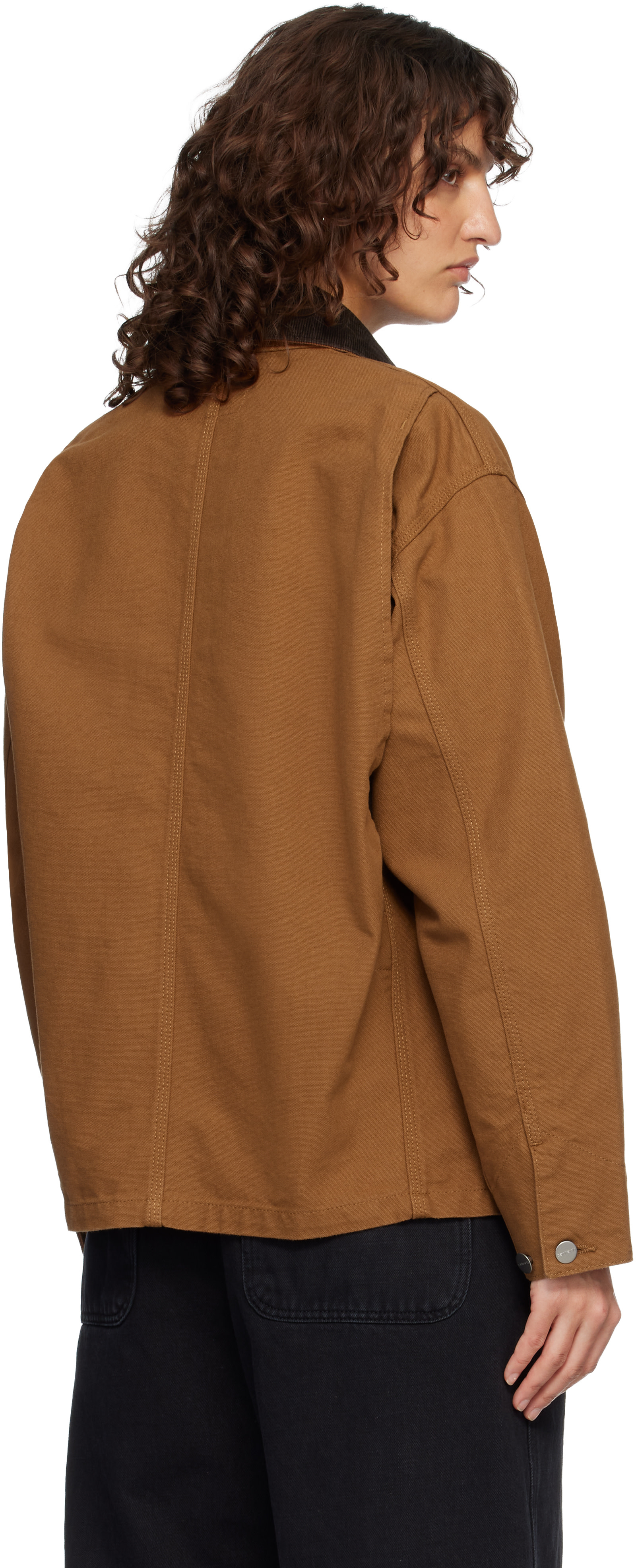 Carhartt Work In Progress - Blouson OG Michigan brun clair