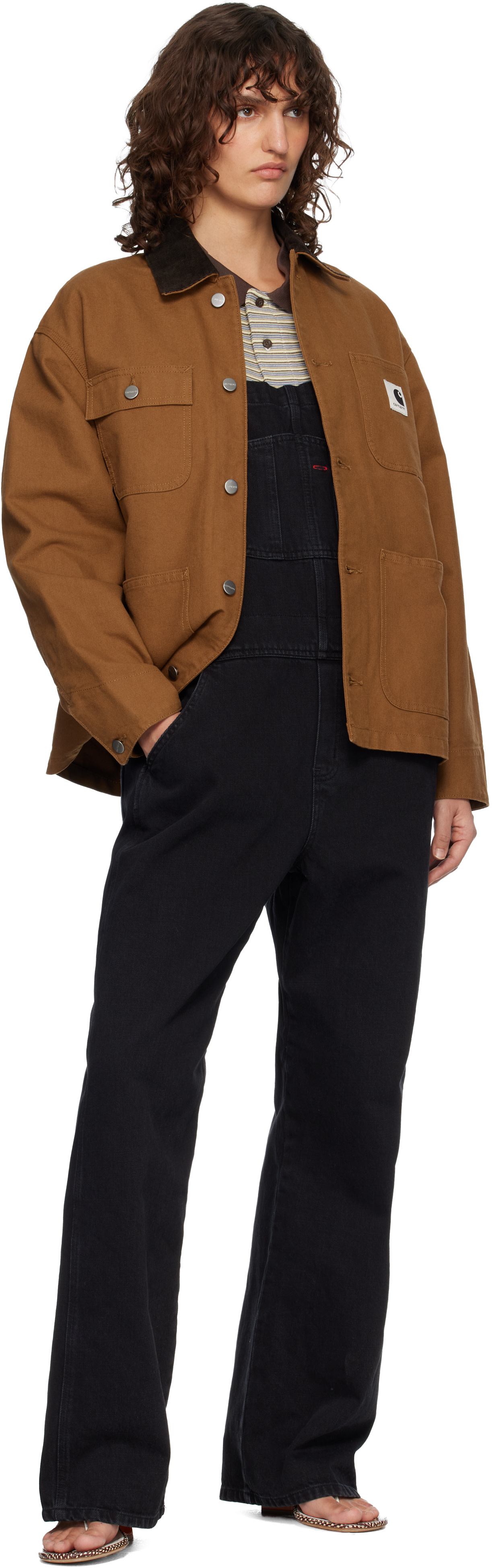 Carhartt Work In Progress - Blouson OG Michigan brun clair