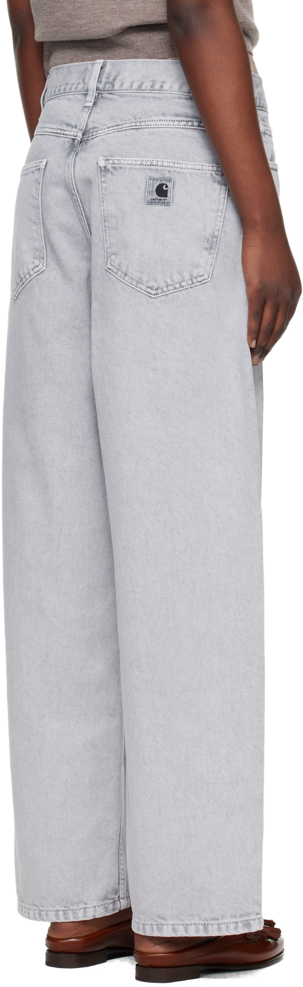 Carhartt Work In Progress - Jean Brandon blanc cassé