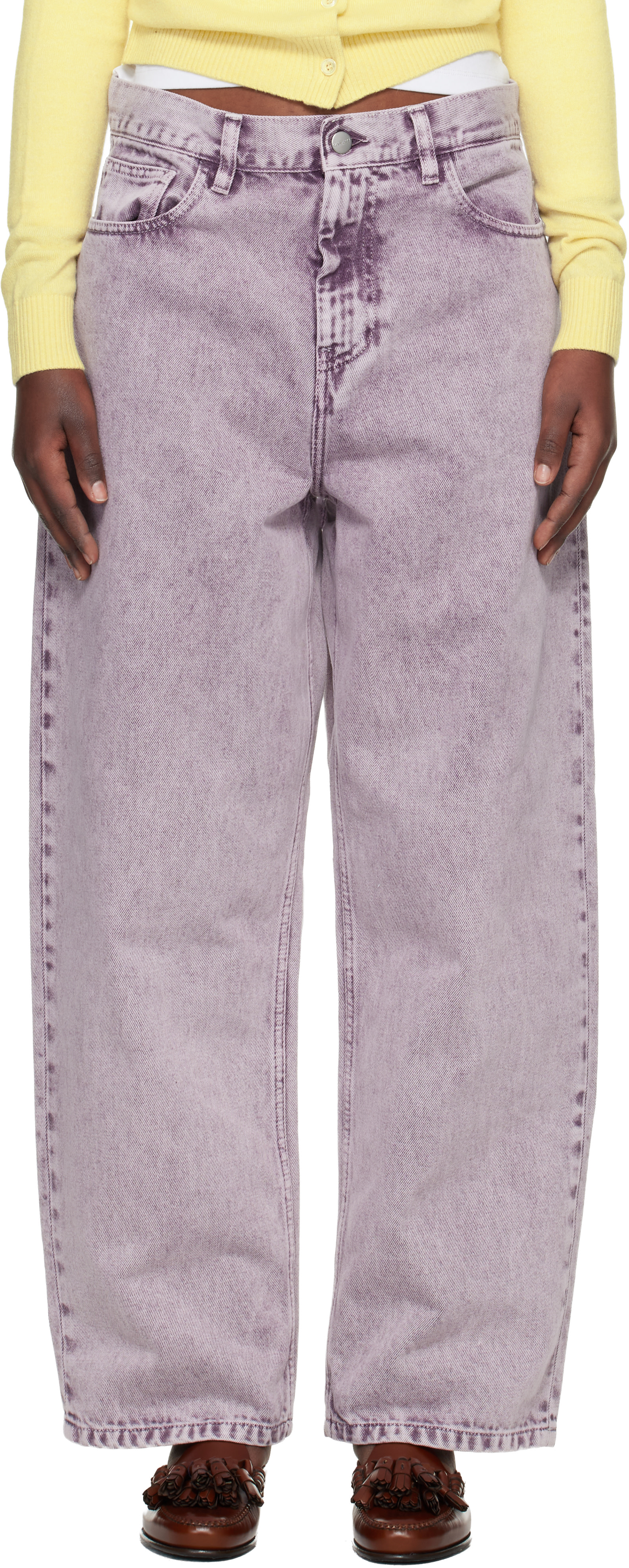 Carhartt Work In Progress - Jean Brandon mauve