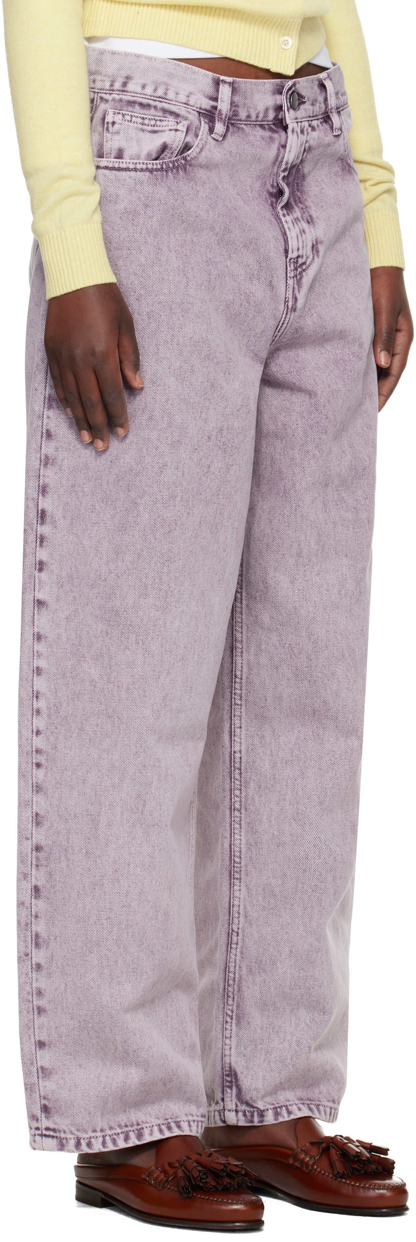 Carhartt Work In Progress - Jean Brandon mauve
