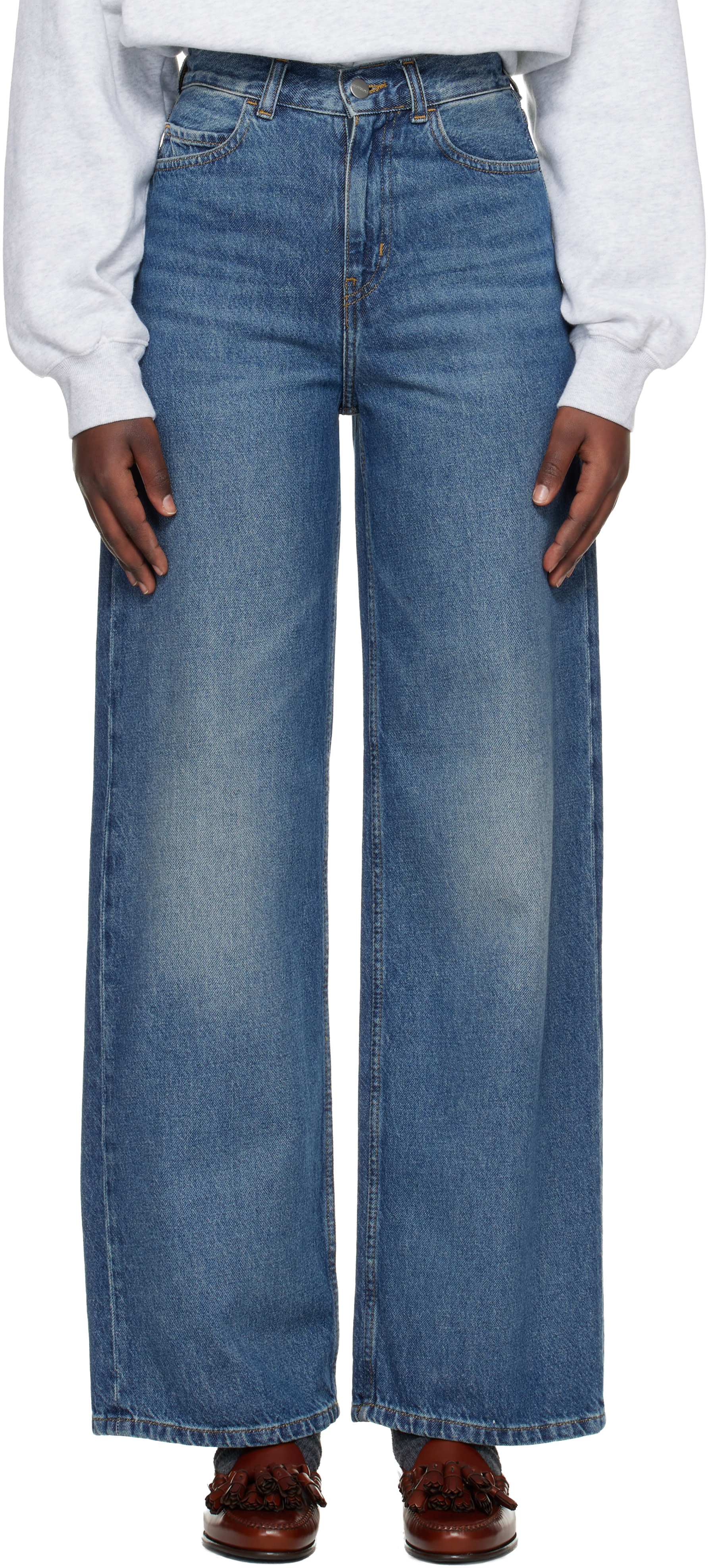 Carhartt Work In Progress - Jean Jane bleu