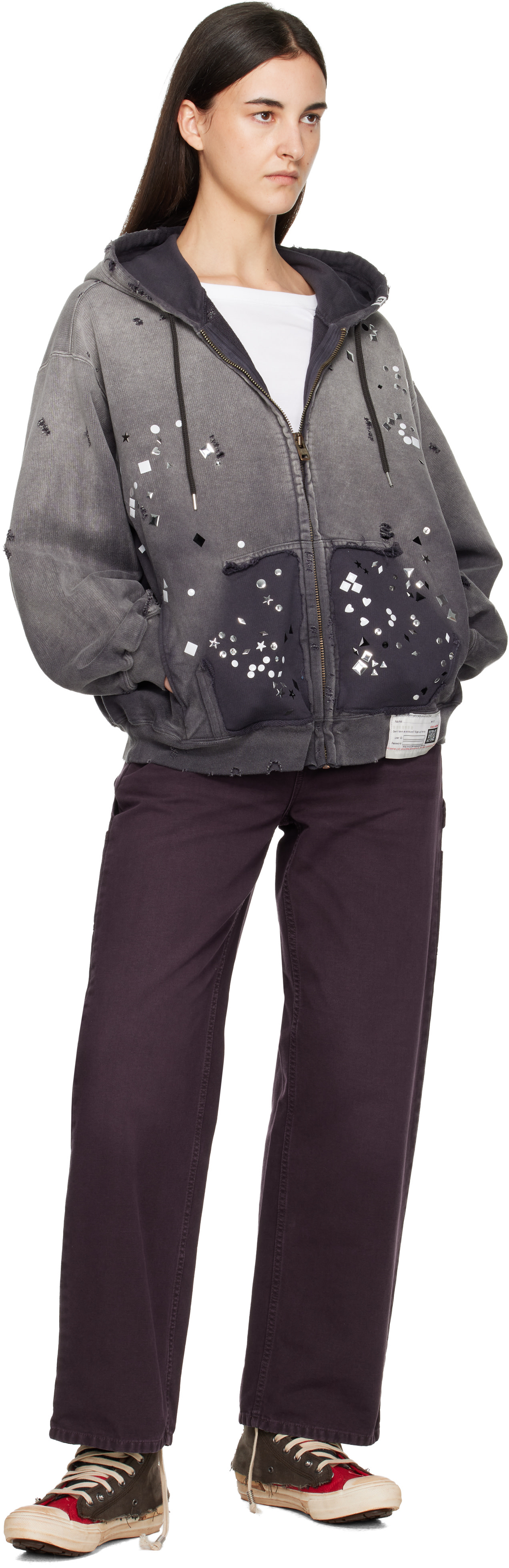 Carhartt Work In Progress - Pantalon Pierce bourgogne