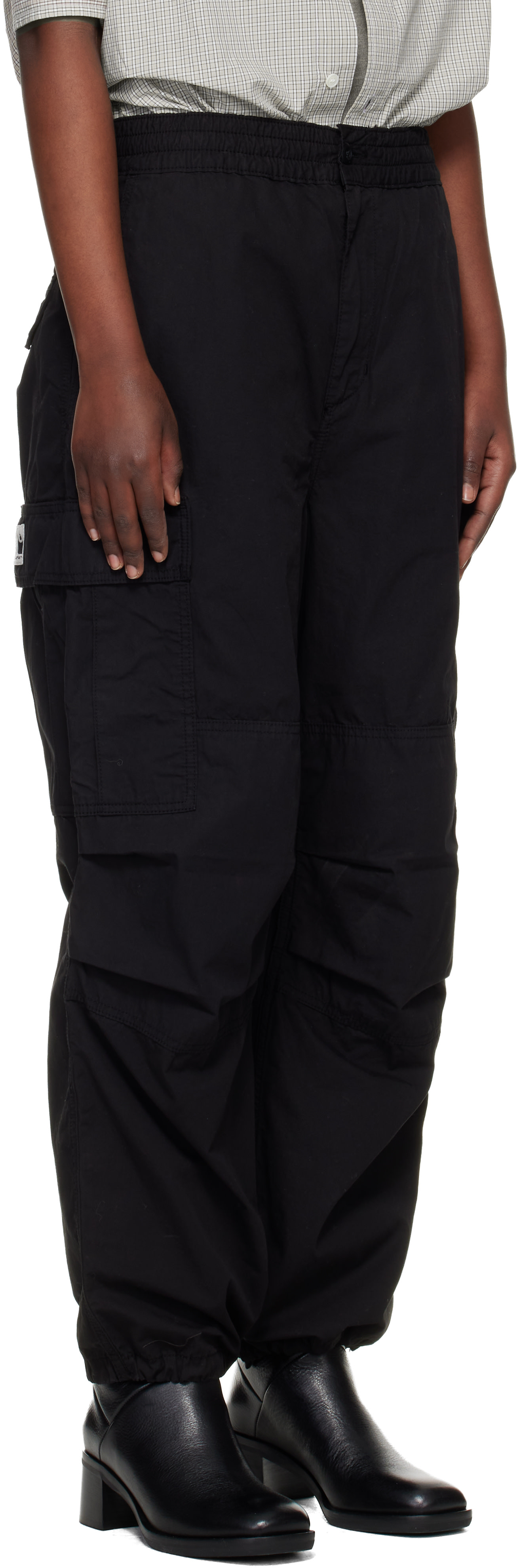 Carhartt Work In Progress - Pantalon cargo Jet noir