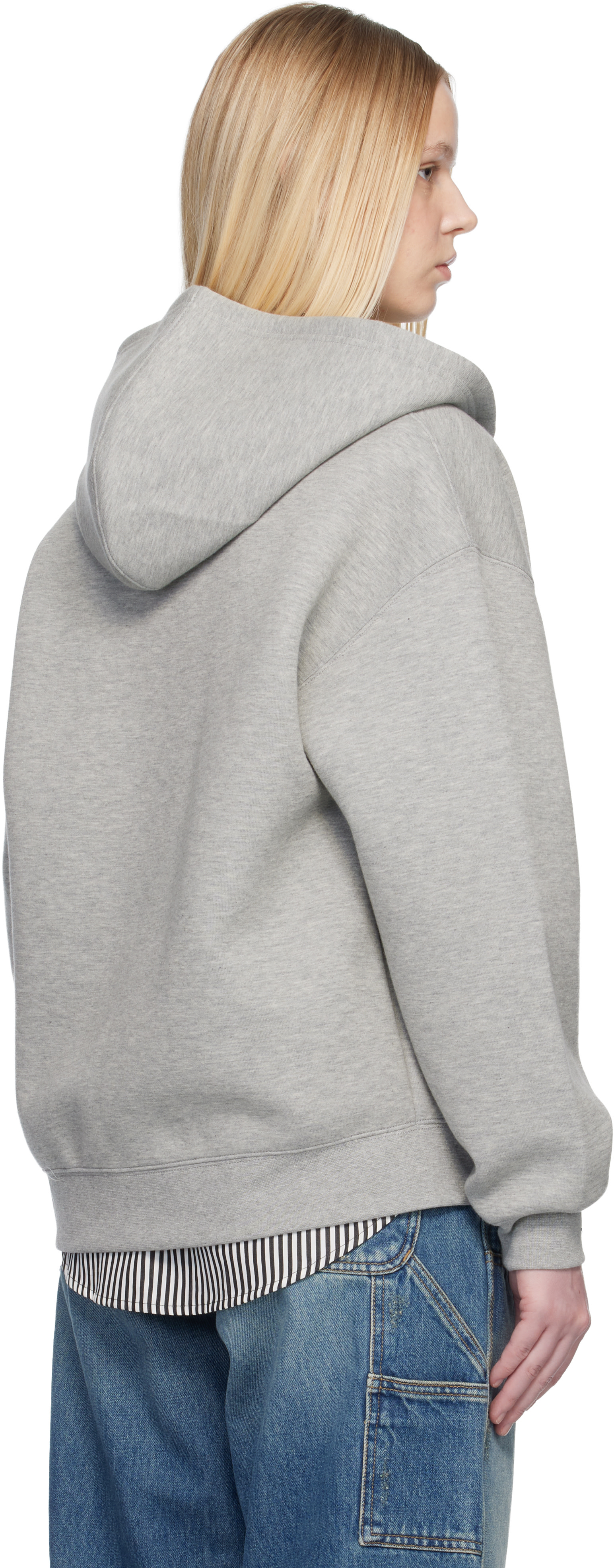 Carhartt Work In Progress - Pull à capuche Alda gris