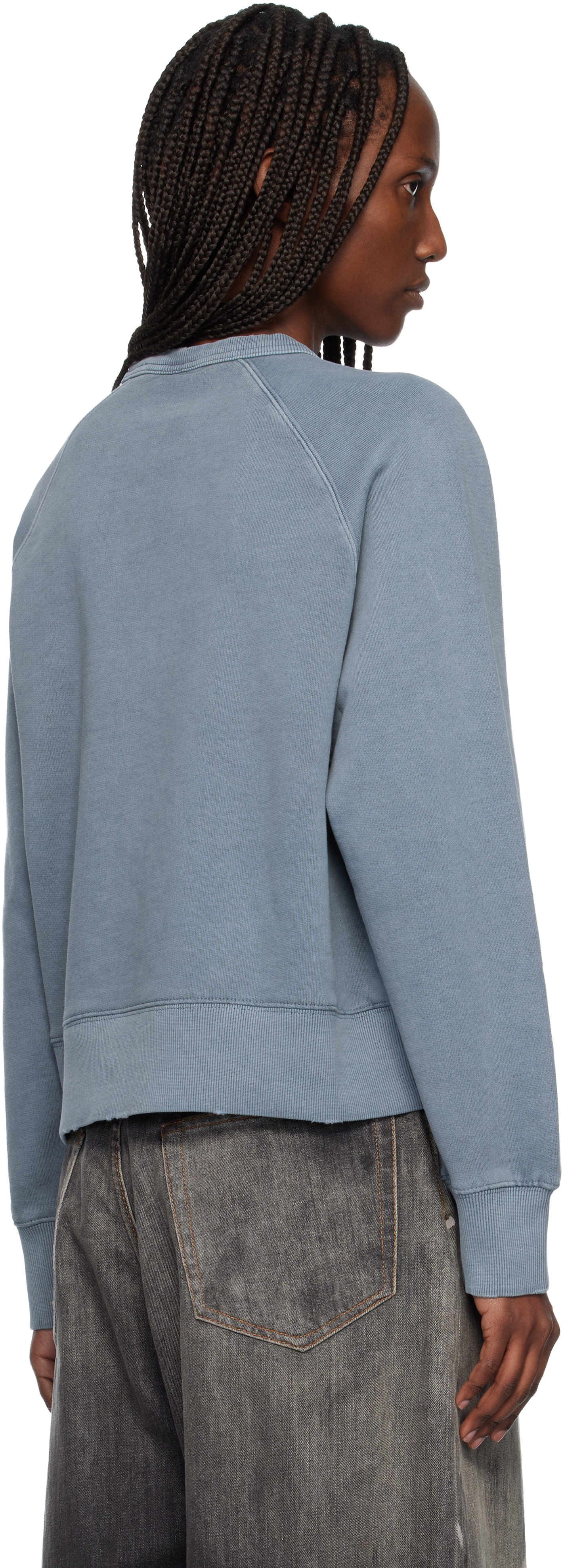 Carhartt Work In Progress - 블루 토리온 스웨트셔츠