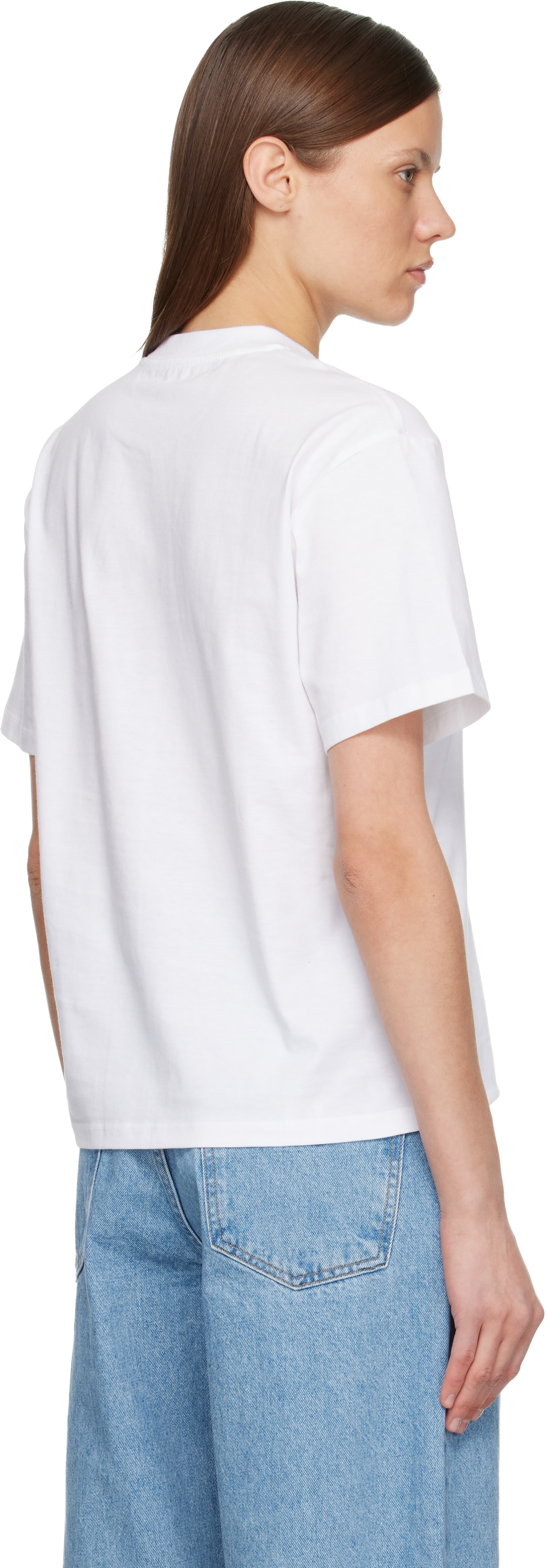 Carhartt Work In Progress - T-shirt blanc à image de breloque