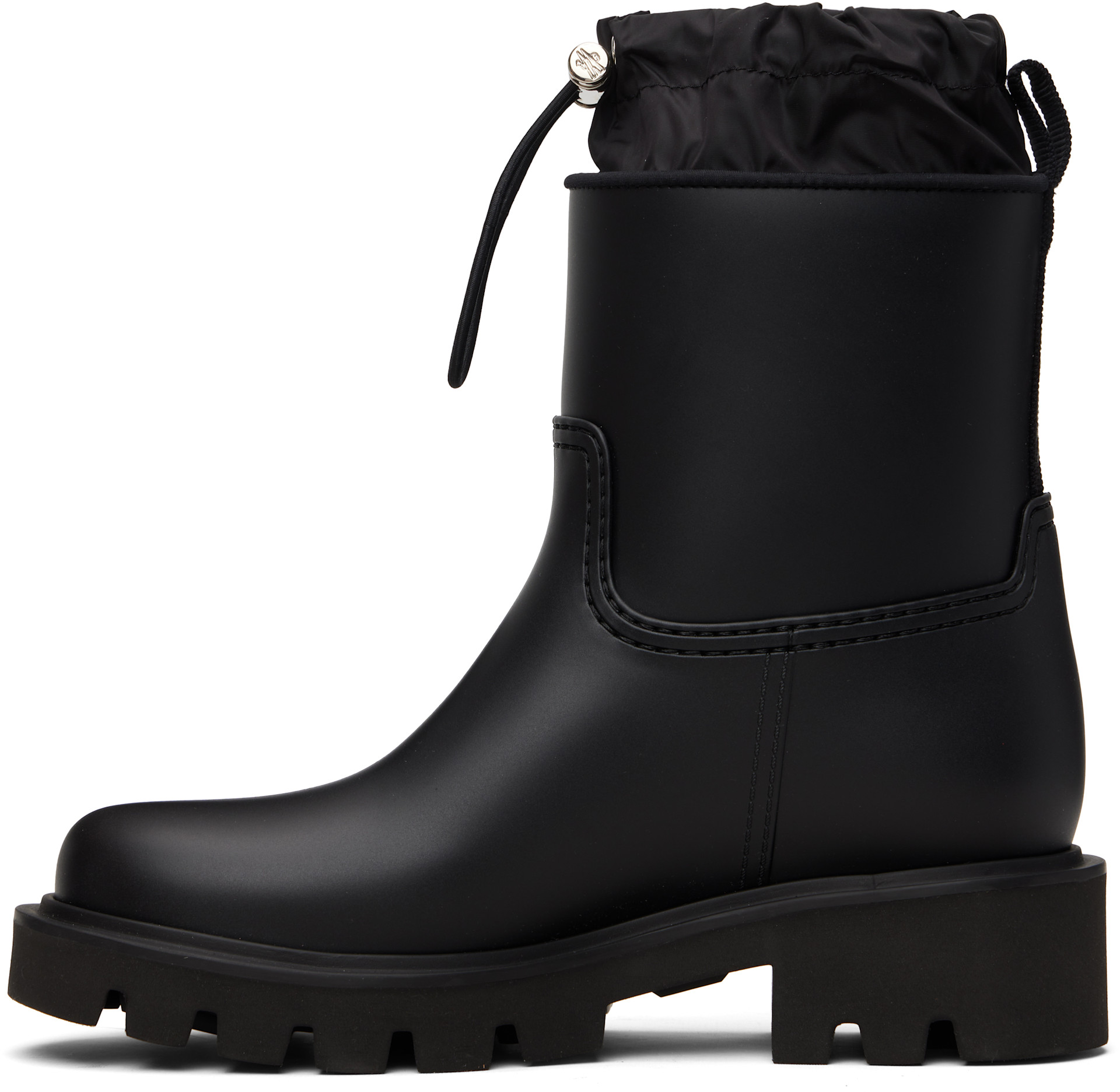 Moncler - Bottes de pluie Kickstream noires