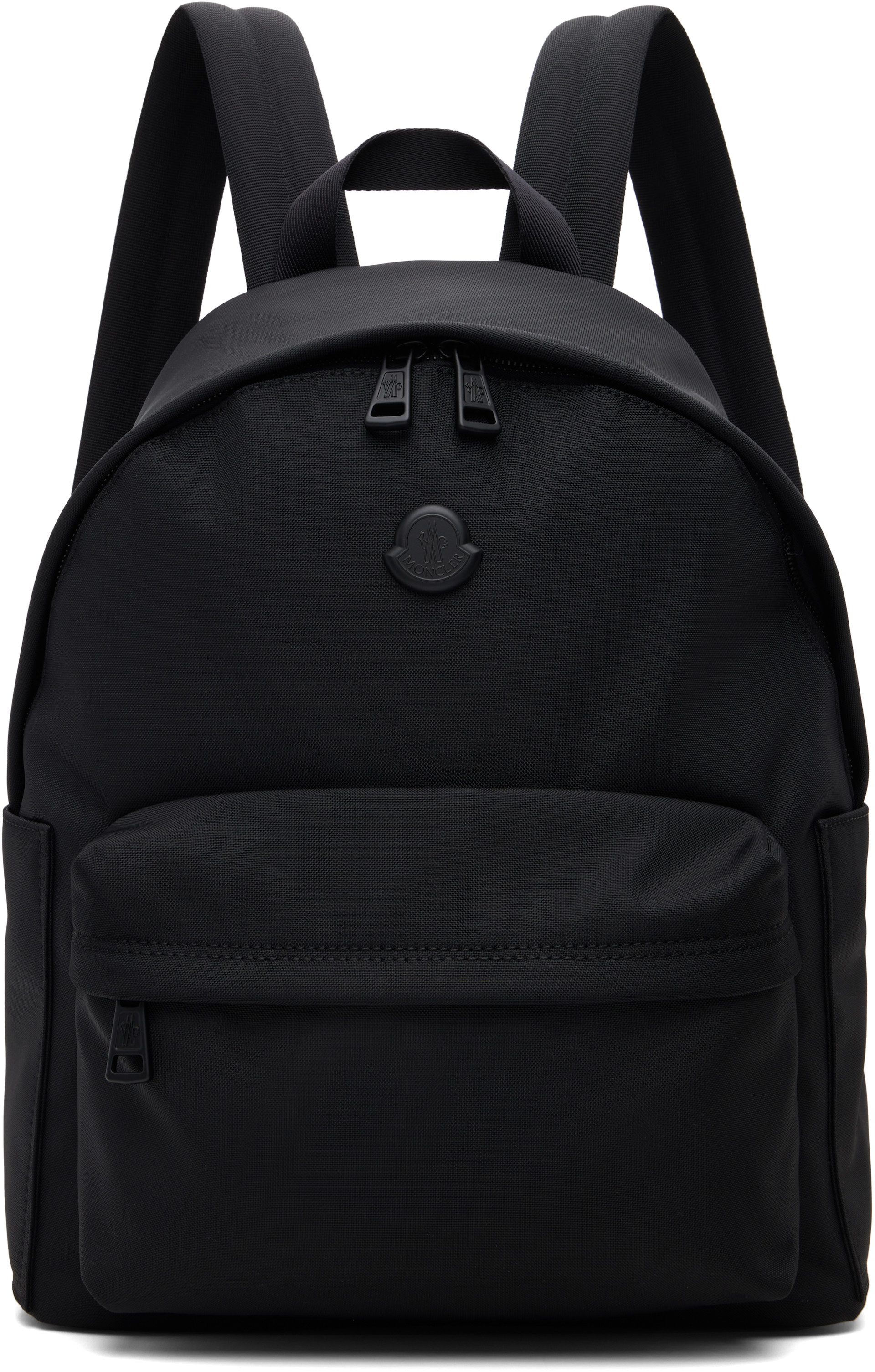 Moncler - Black New Pierrick Metal Logo Backpack