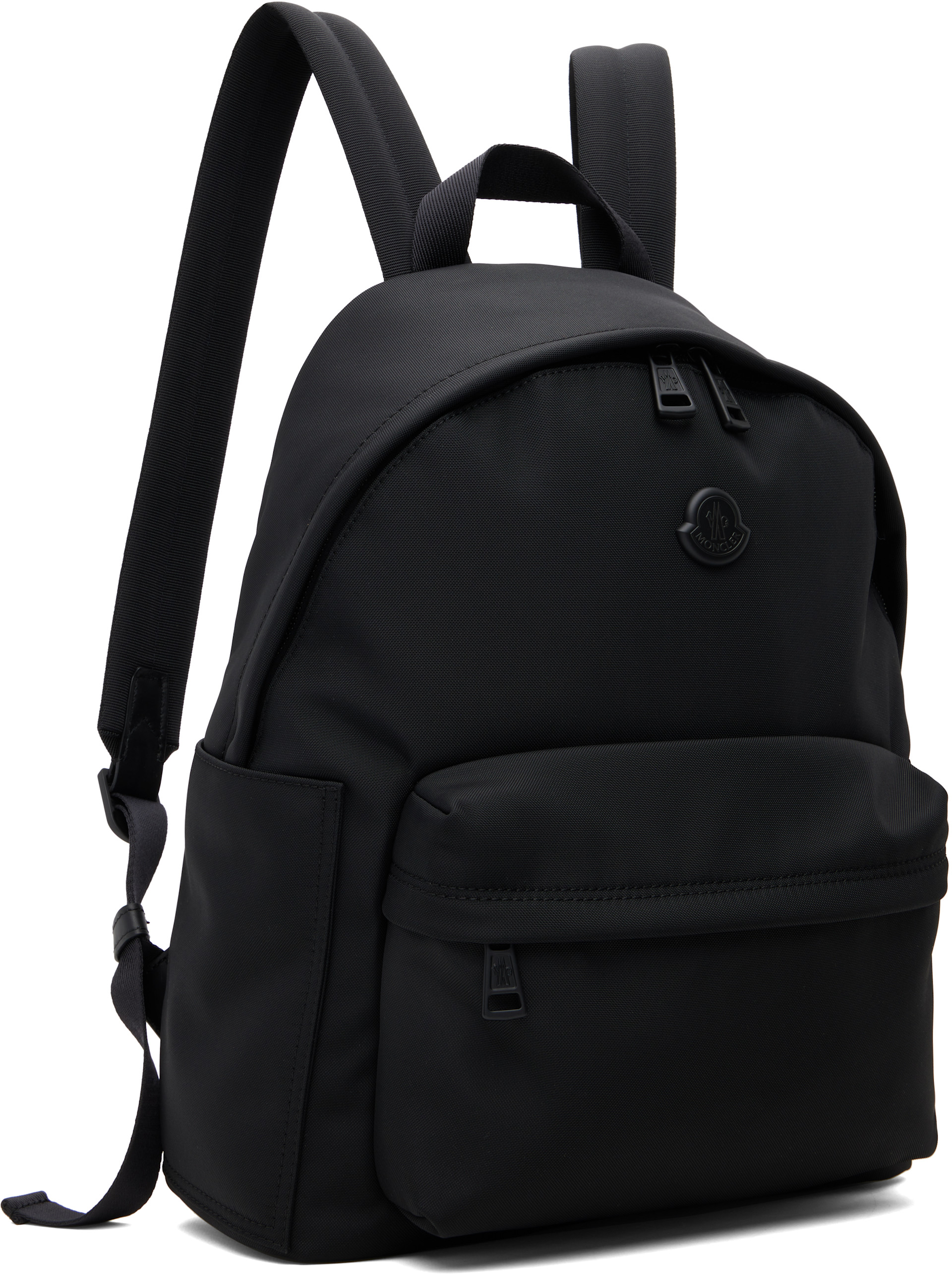 Moncler - Black New Pierrick Metal Logo Backpack