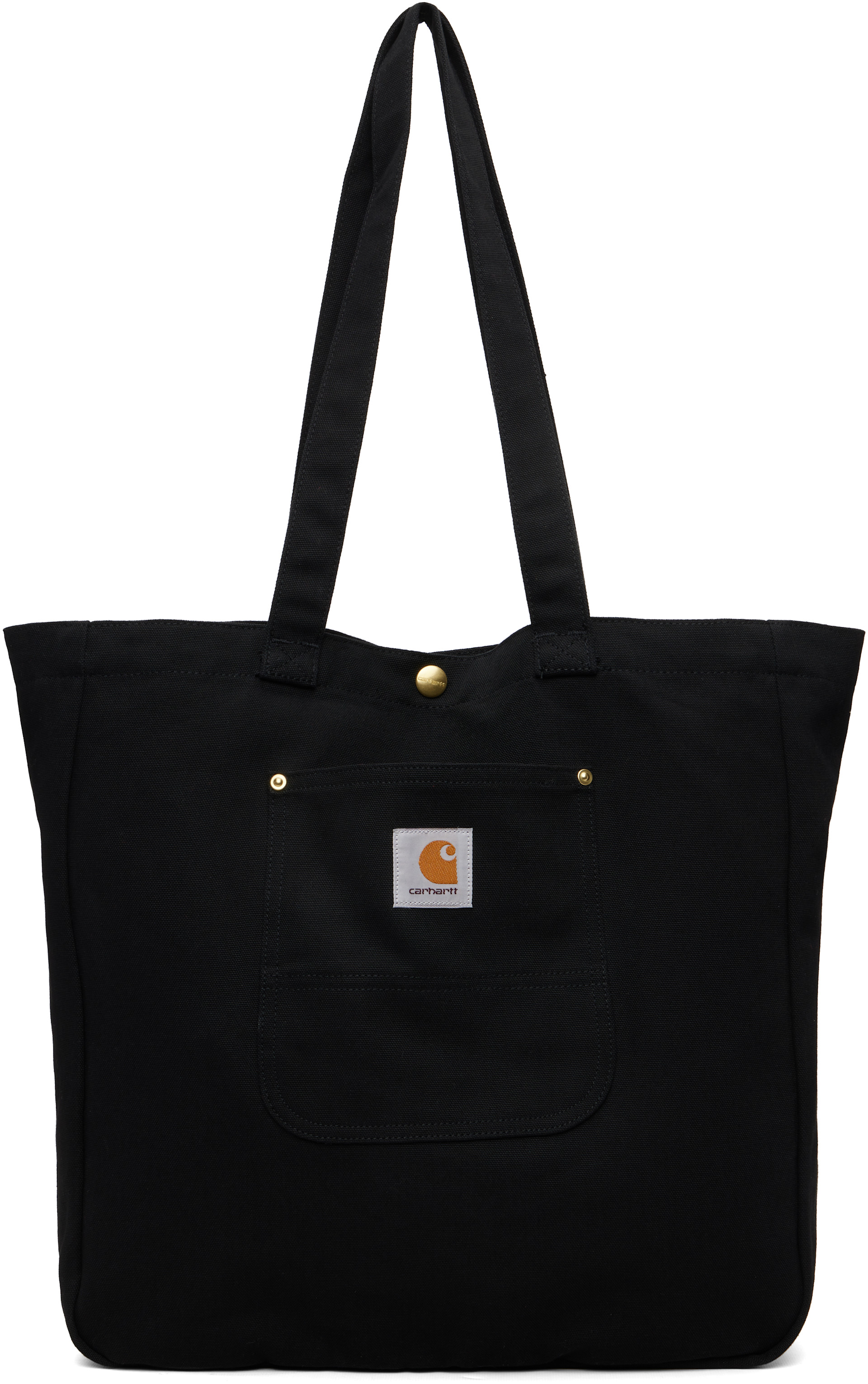 Carhartt Work In Progress - 블랙 베이 토트백