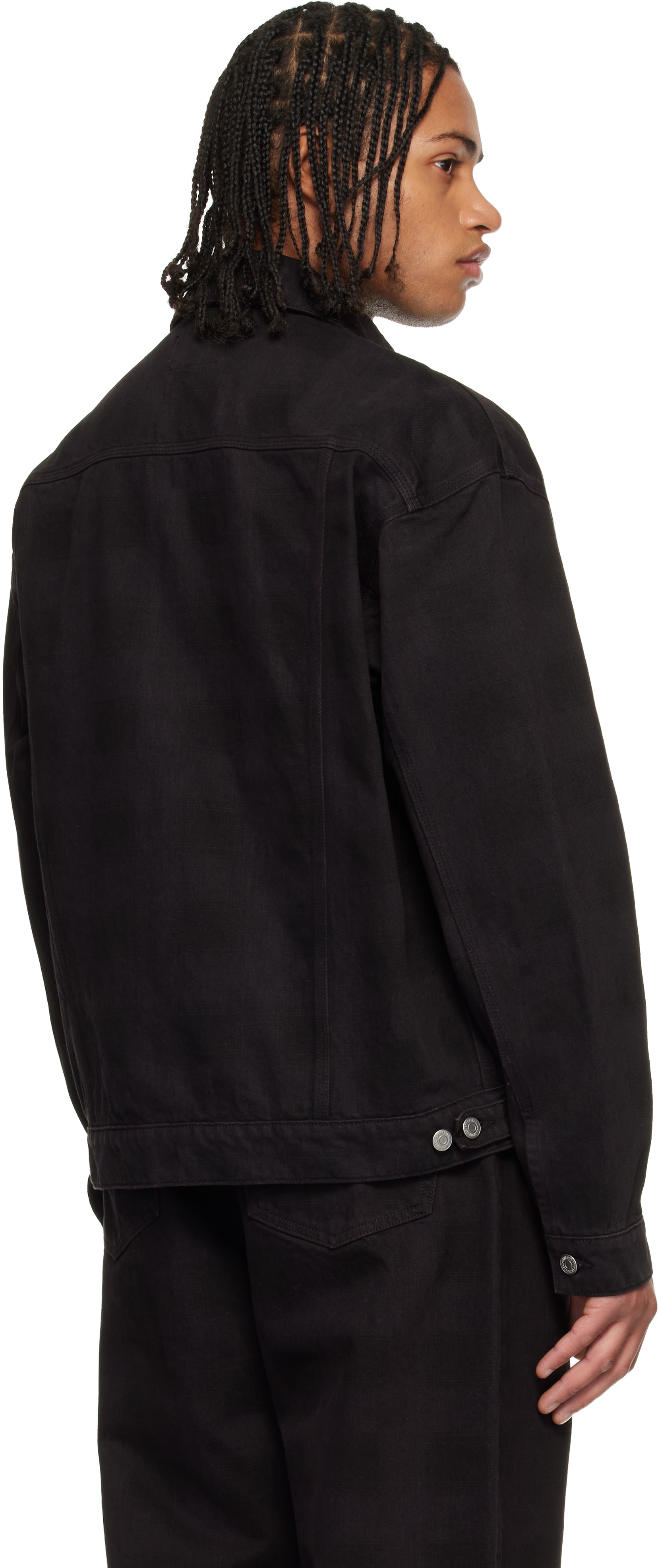 Carhartt Work In Progress: ブラック Everson デニム トラッカー