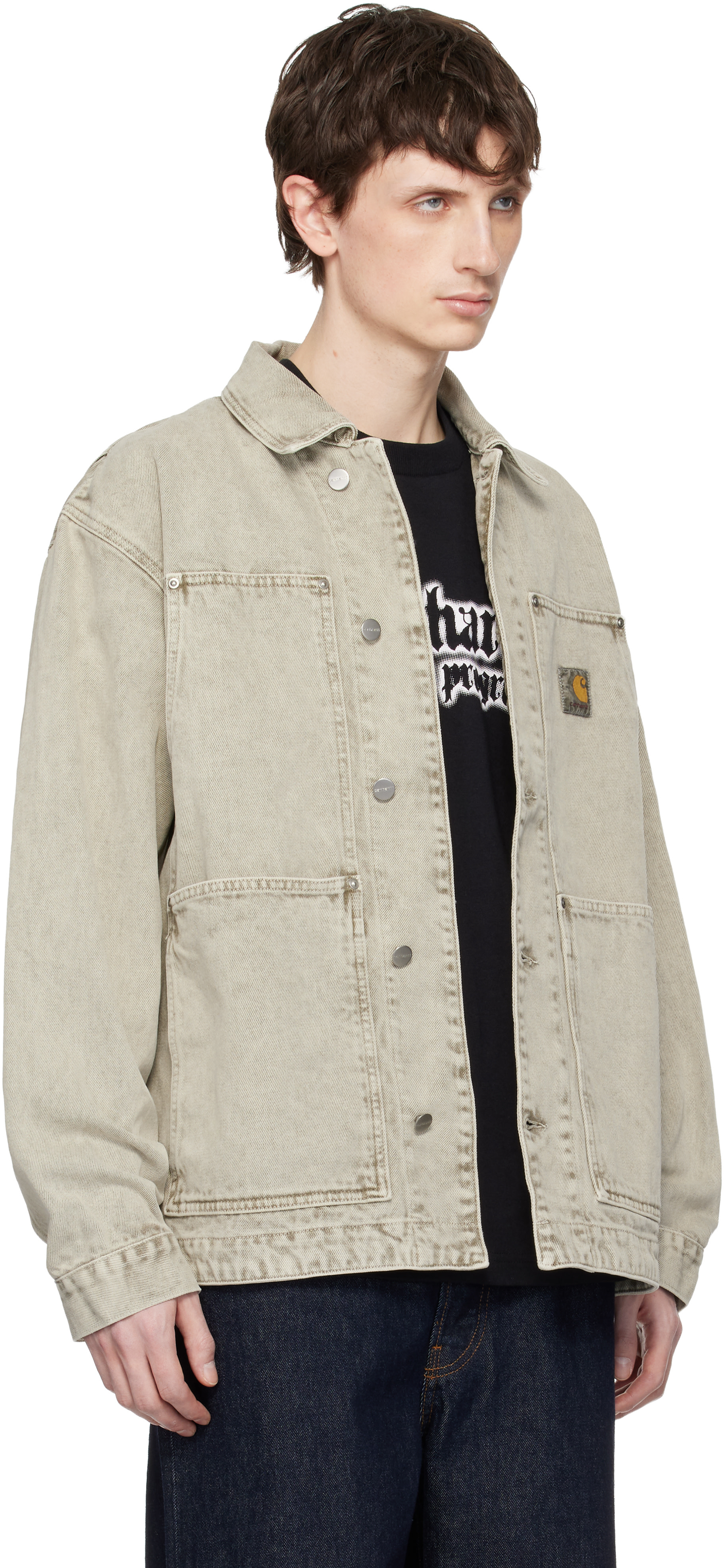 Carhartt Work In Progress - Khaki OG Double Front Denim Jacket