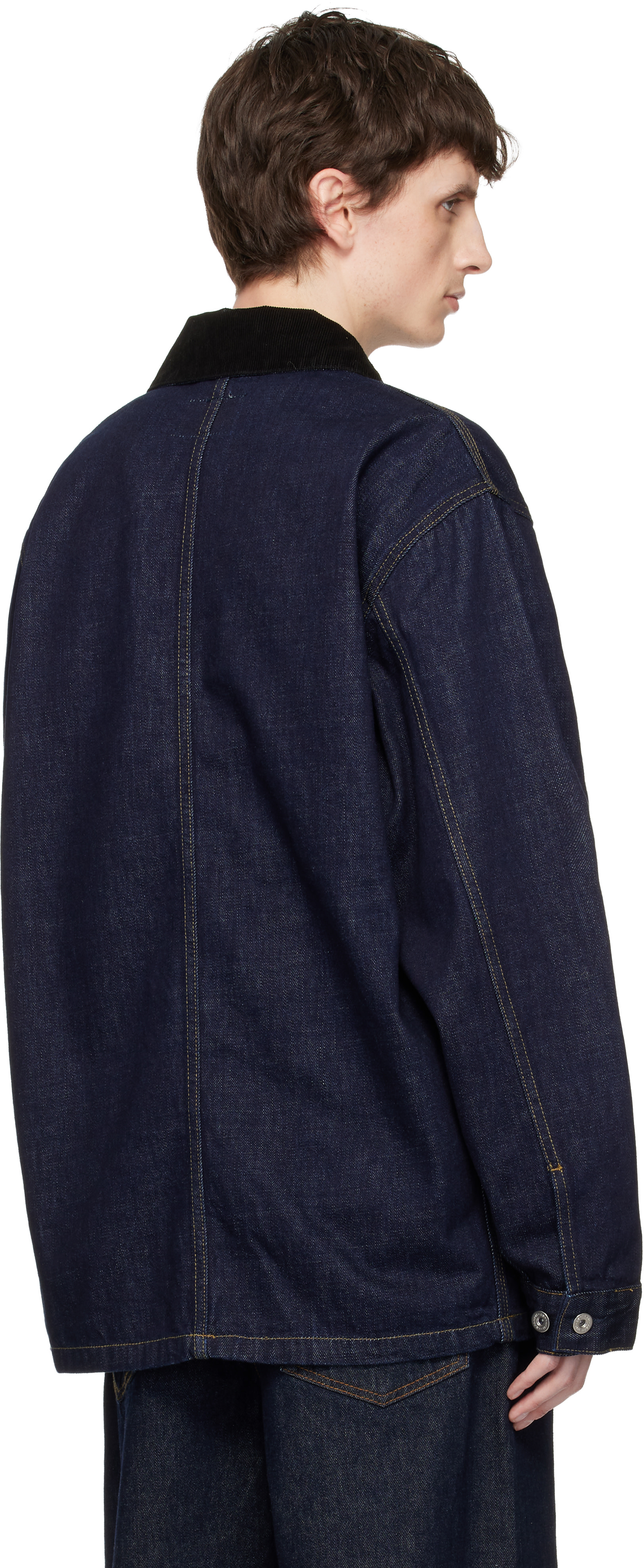 Carhartt Work In Progress - Blue Warren Denim Chore Coat