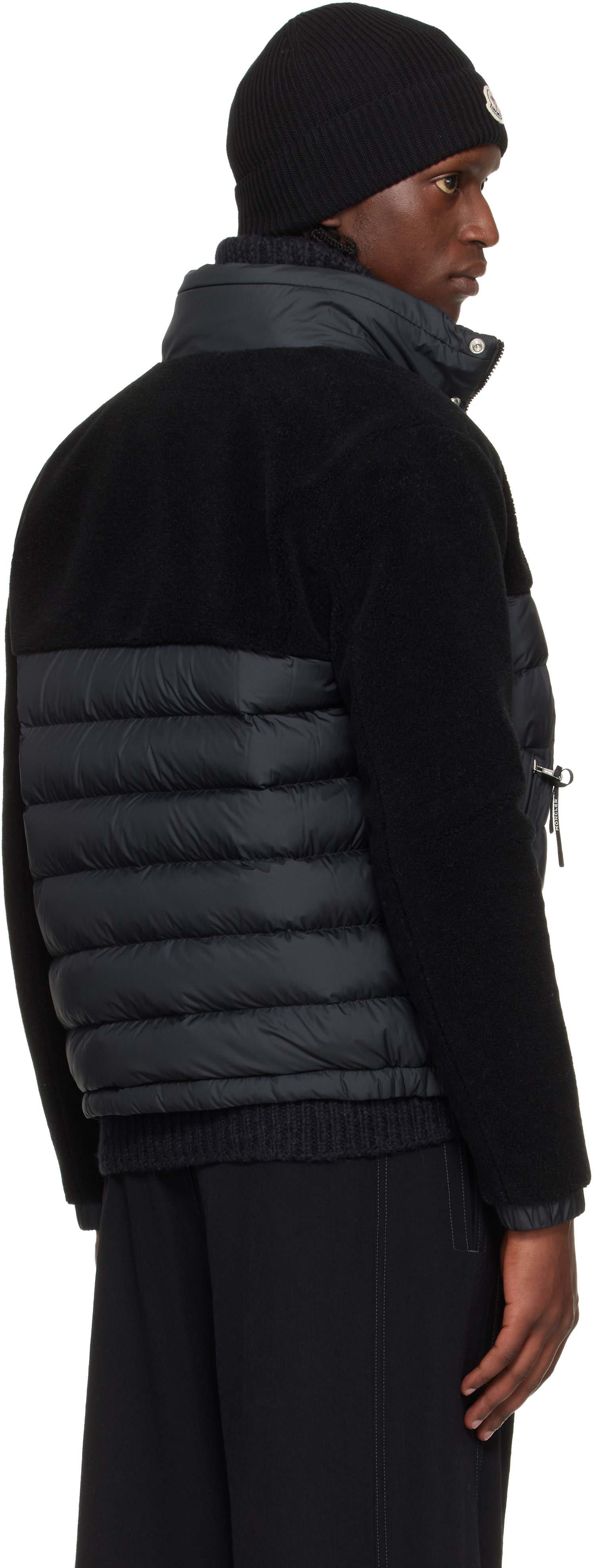 Moncler - 블랙 미스트랄 테디 쇼트 다운 재킷