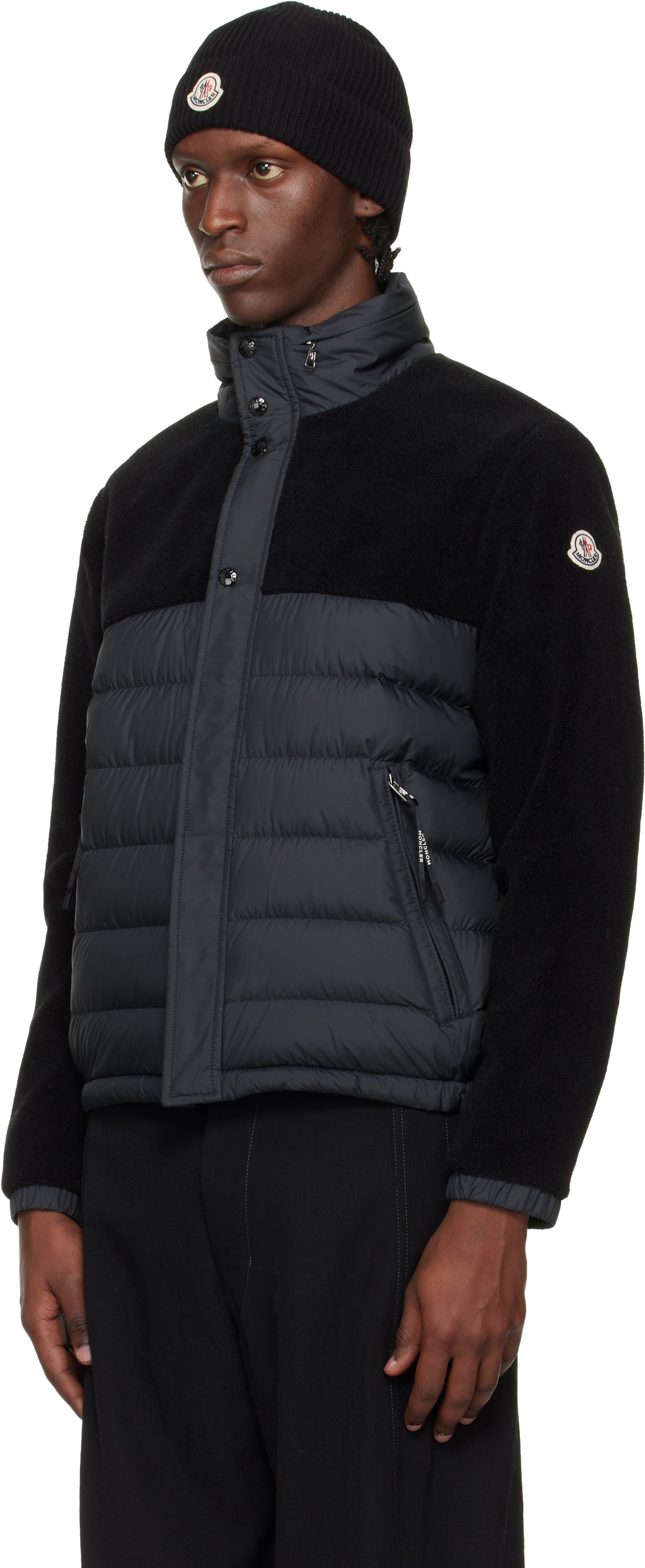 Moncler - 블랙 미스트랄 테디 쇼트 다운 재킷