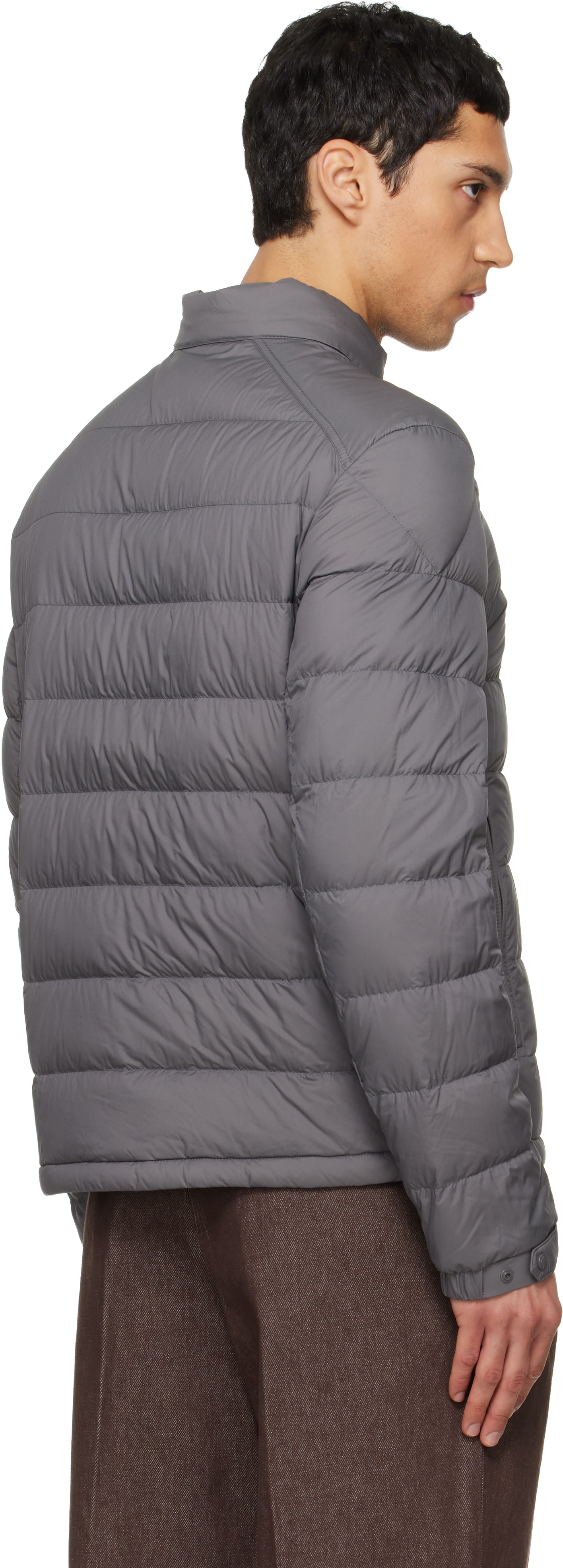 Moncler - Gray Selves Short Down Jacket