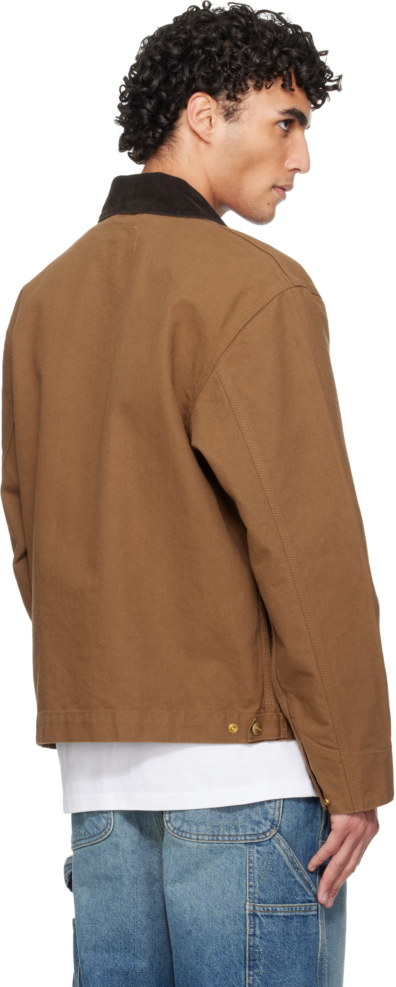Carhartt Work In Progress: Brown Detroit Jacket | SSENSE