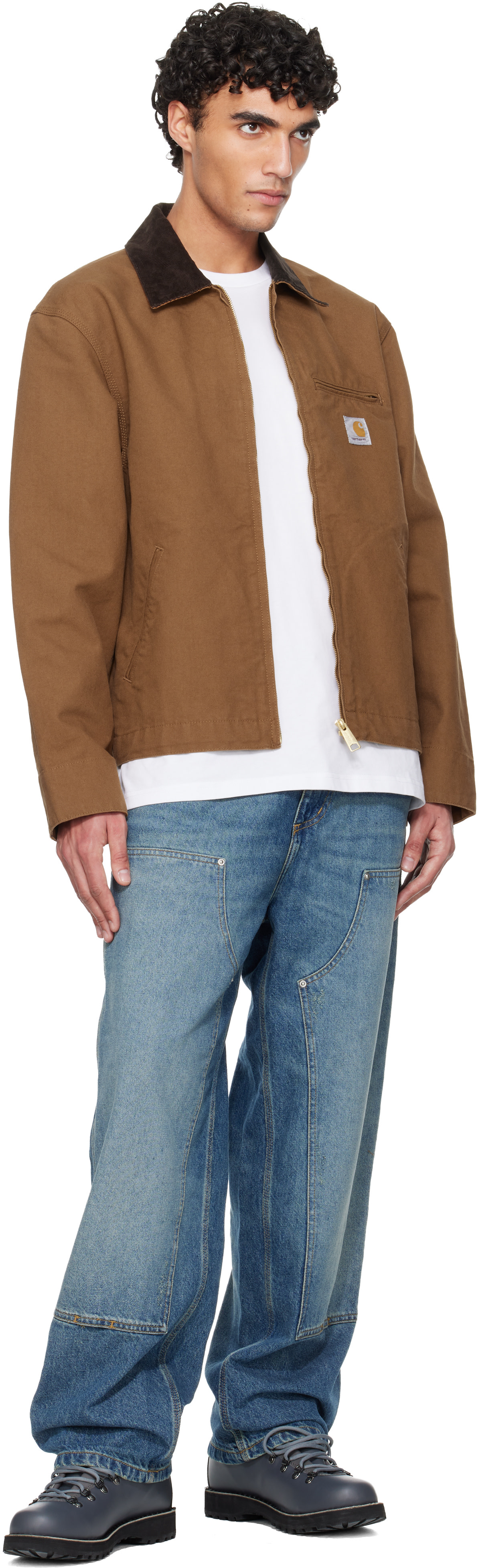 Carhartt Work In Progress: Brown Detroit Jacket | SSENSE