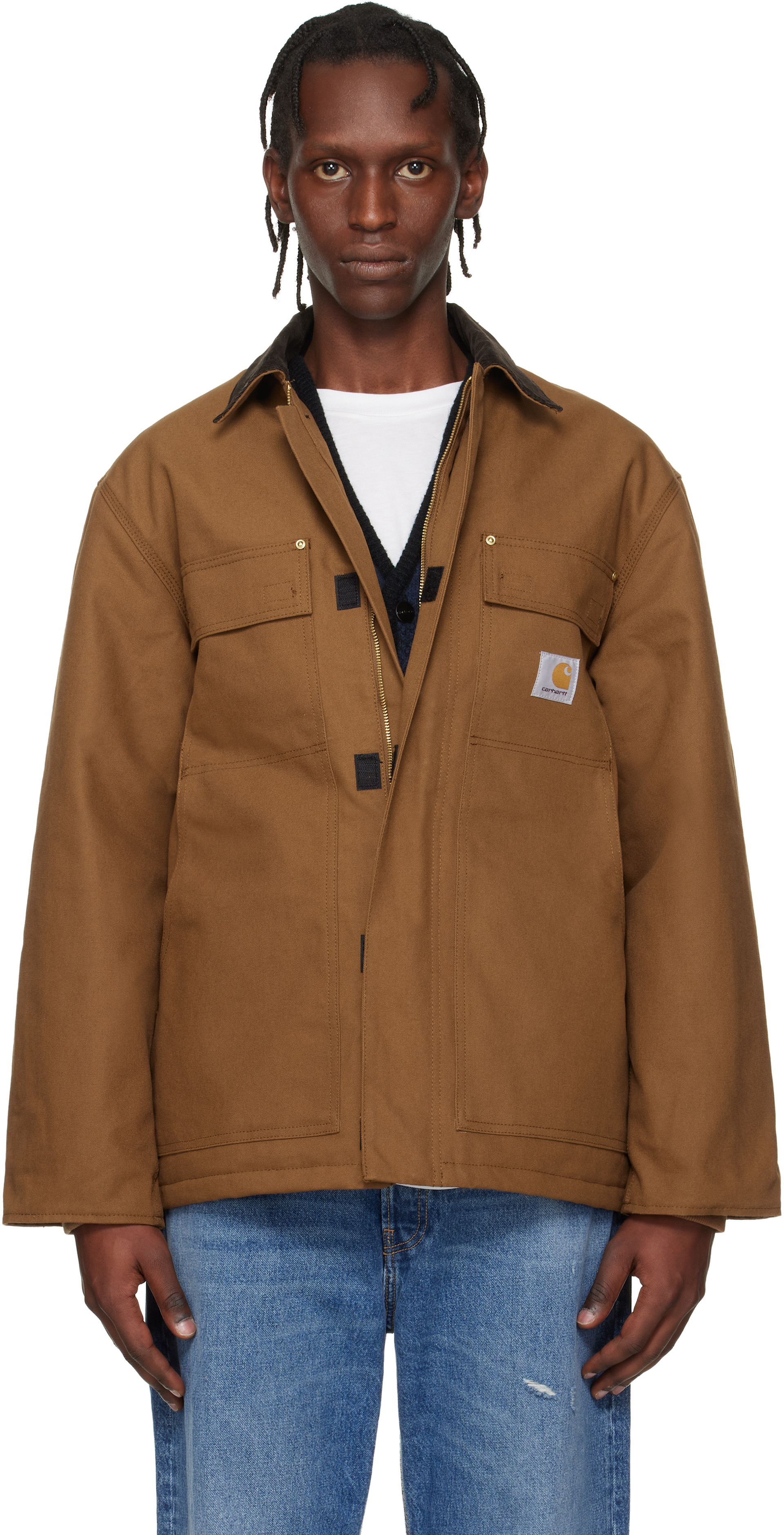 Carhartt Work In Progress - Blouson OG Arctic brun