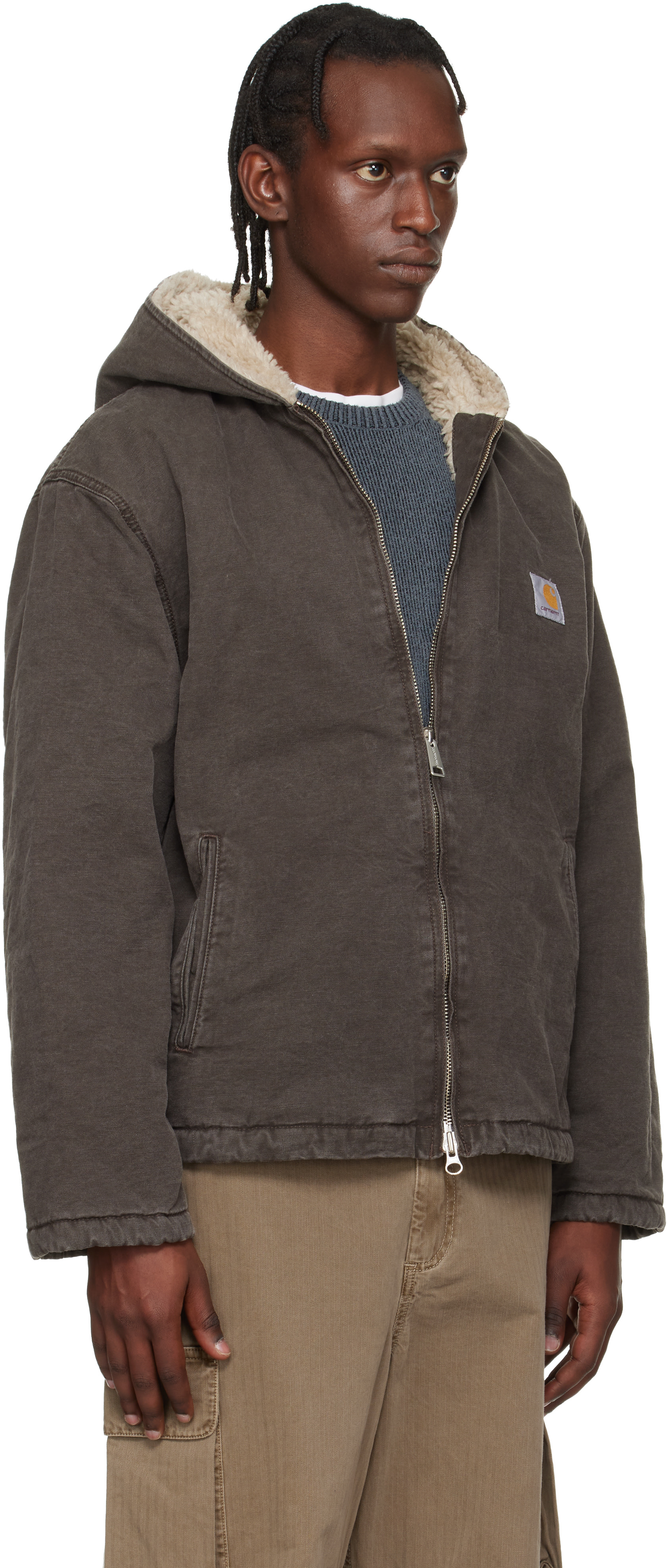 Carhartt Work In Progress: Black Mitch Jacket | SSENSE
