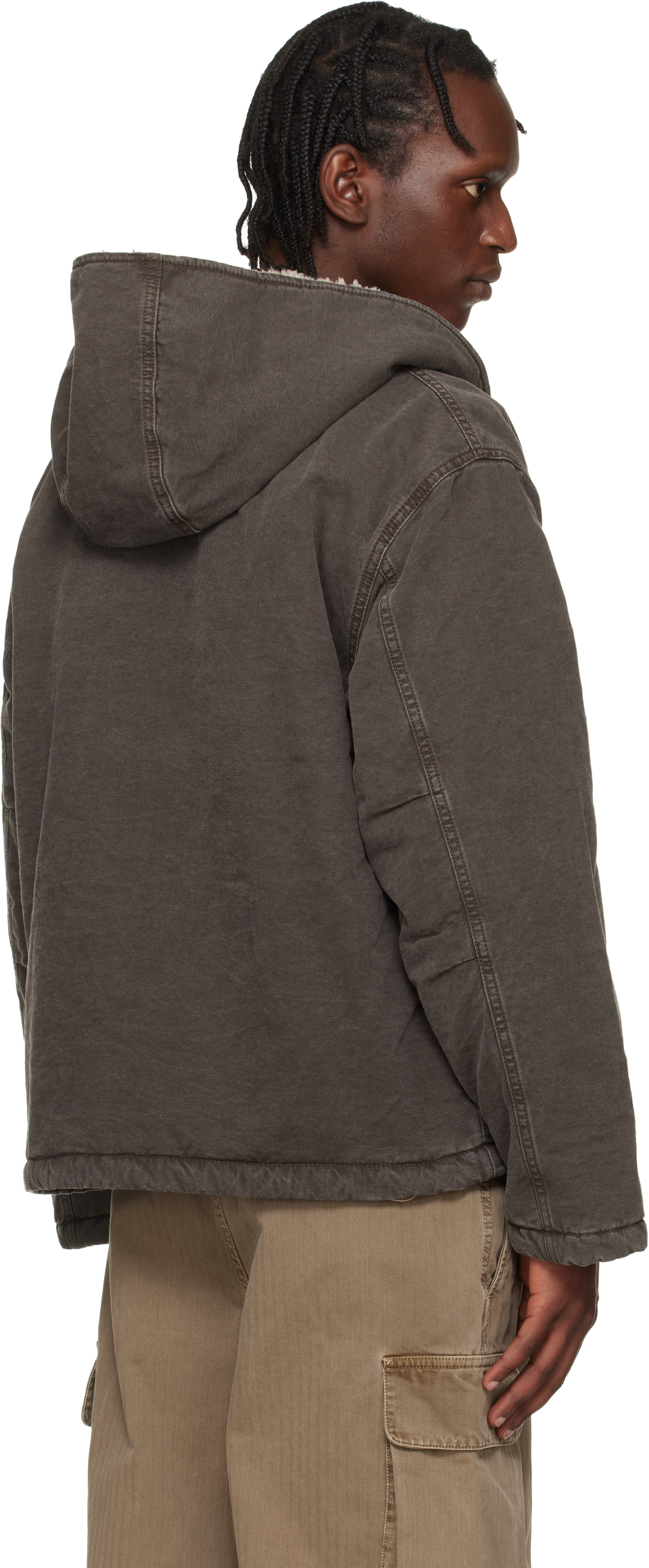 Carhartt Work In Progress - 블랙 미치 재킷