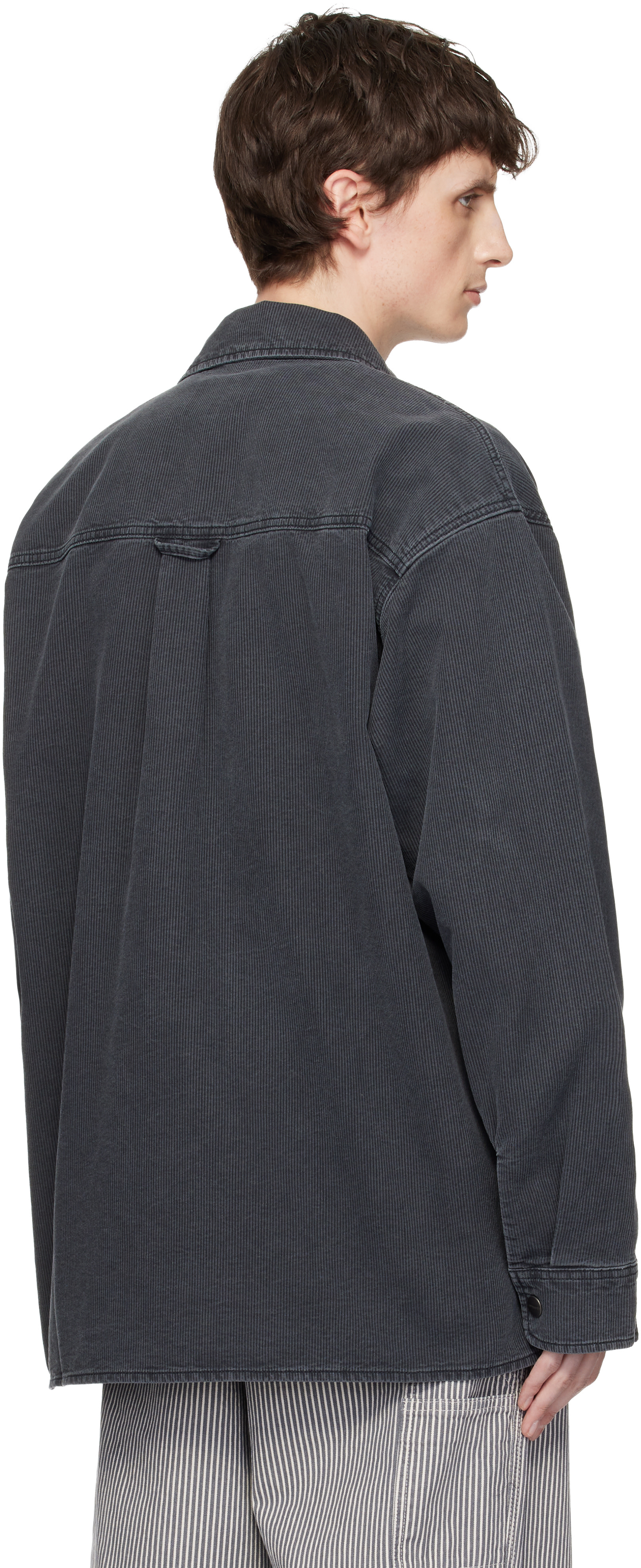 Carhartt Work In Progress - Gray Parrish Corduroy Overshirt