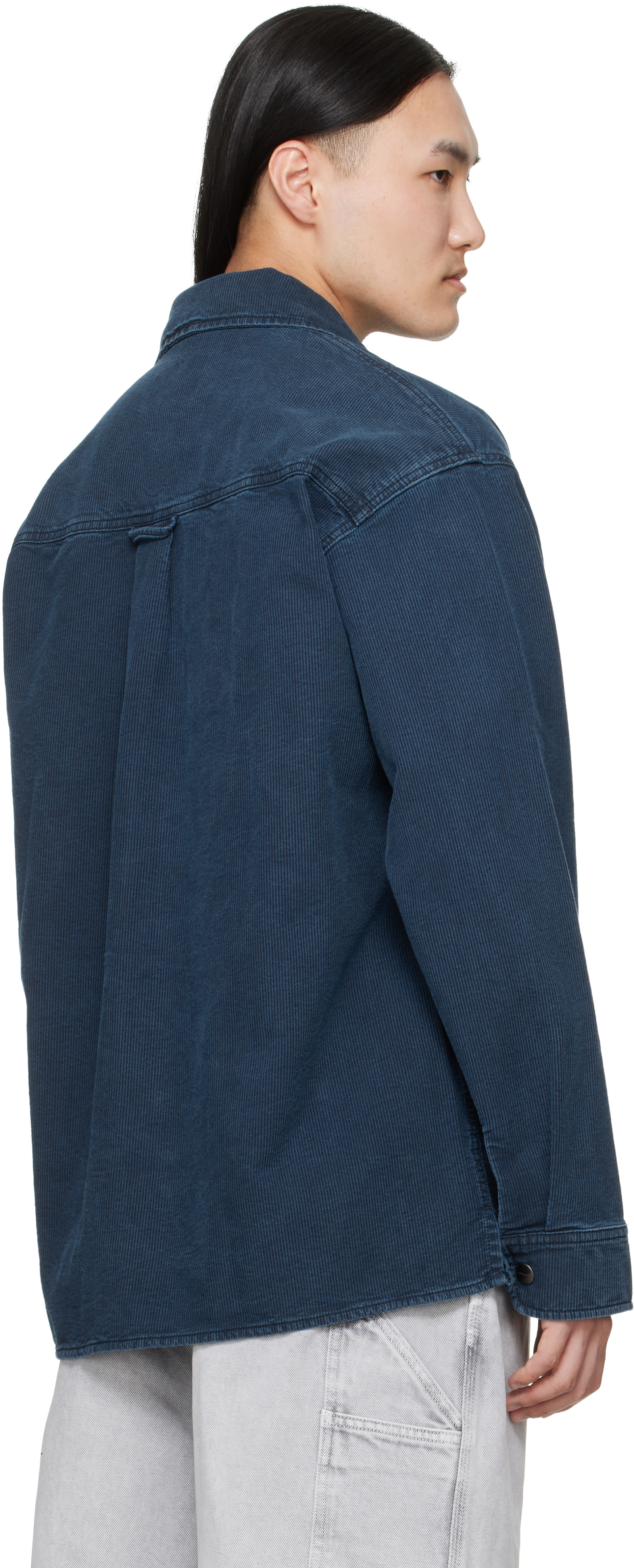 Carhartt Work In Progress - Blue Parrish Corduroy Overshirt
