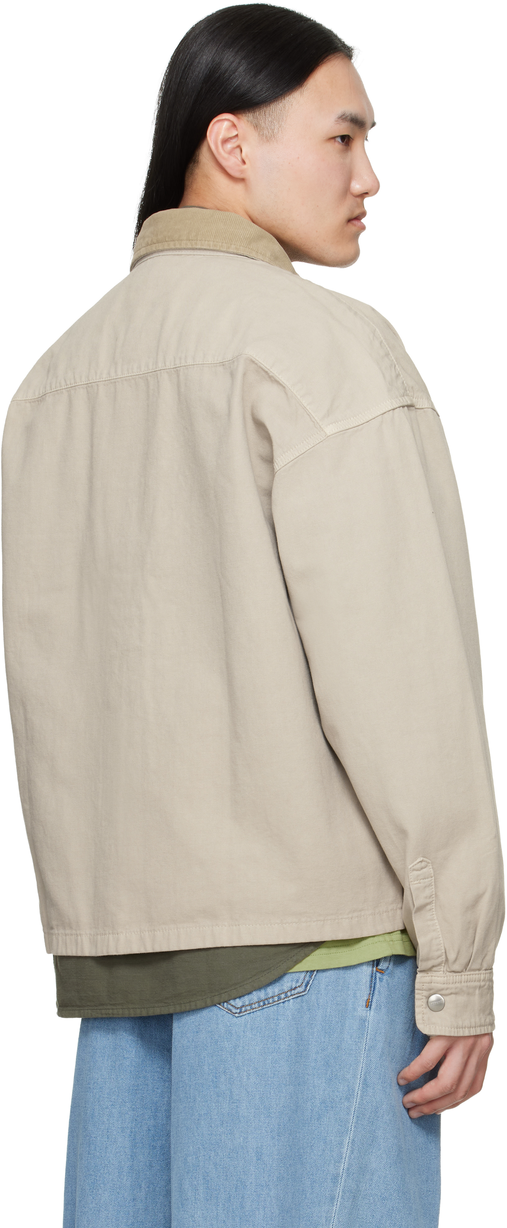 Carhartt Work In Progress - 베이지 프레스코트 셔츠