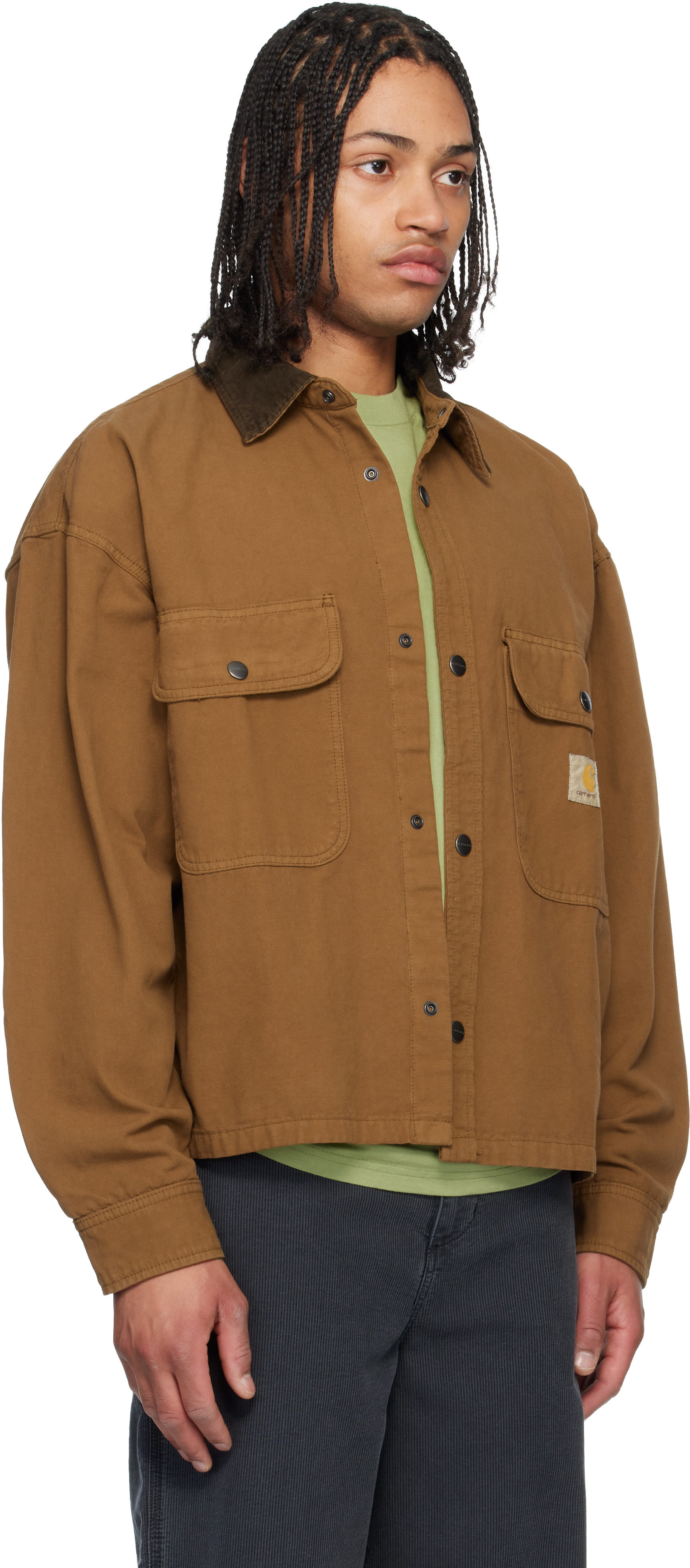 Carhartt Work In Progress - 탠 프레스콧 셔츠