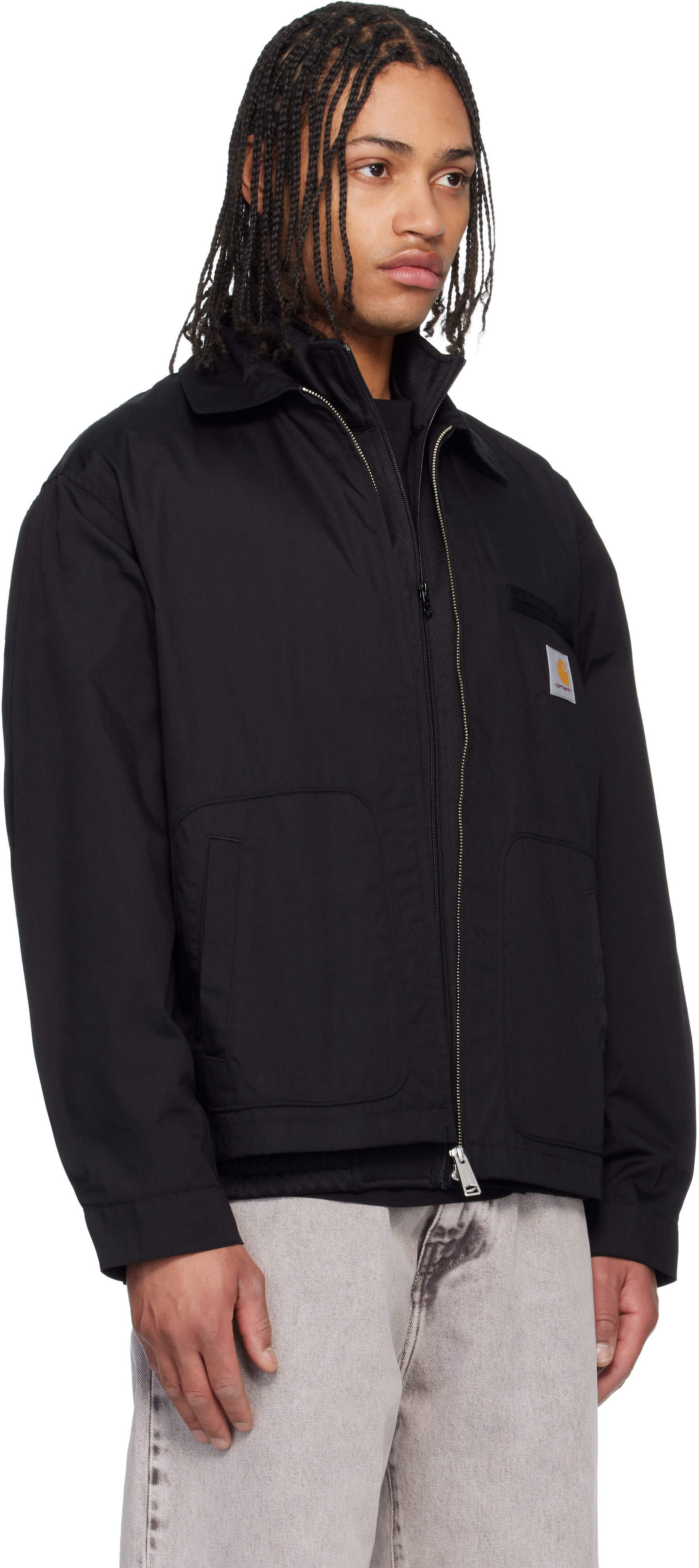 Carhartt Work In Progress - ブラック Postal ジャケット
