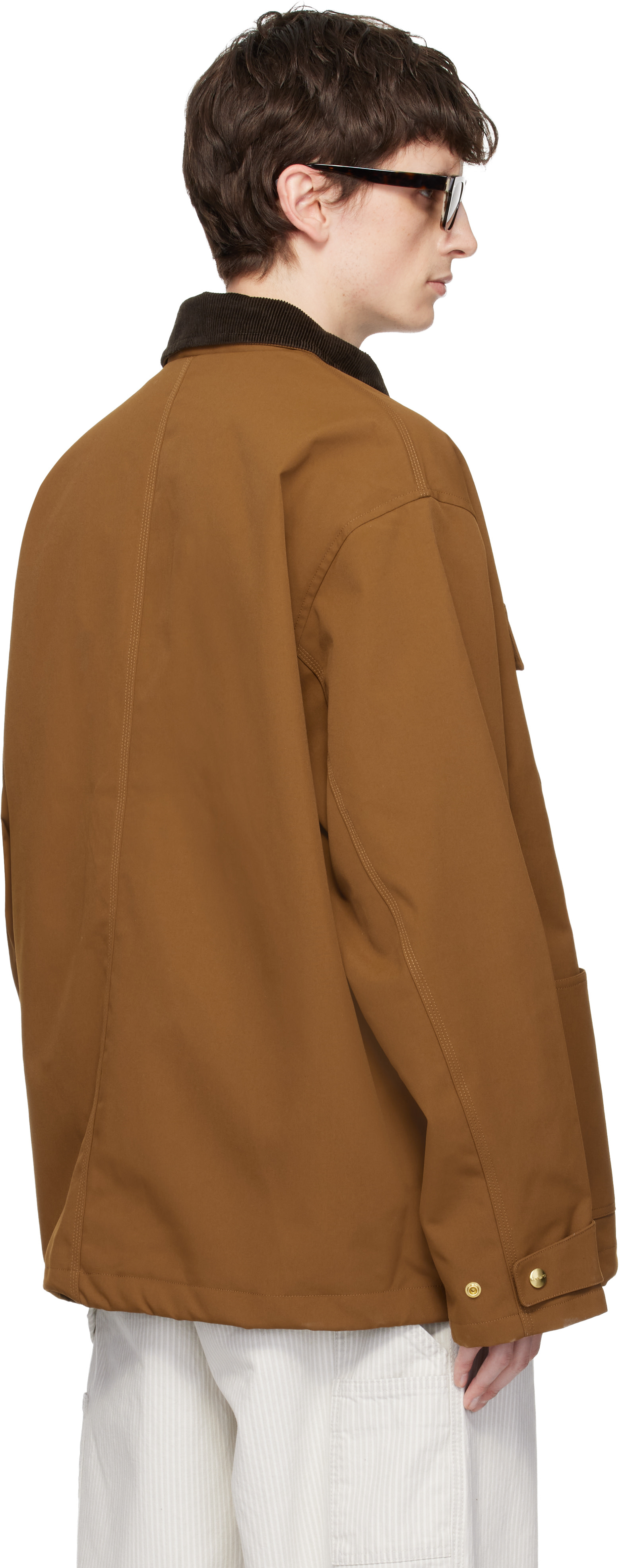 Carhartt Work In Progress - Blouson Clapton brun clair