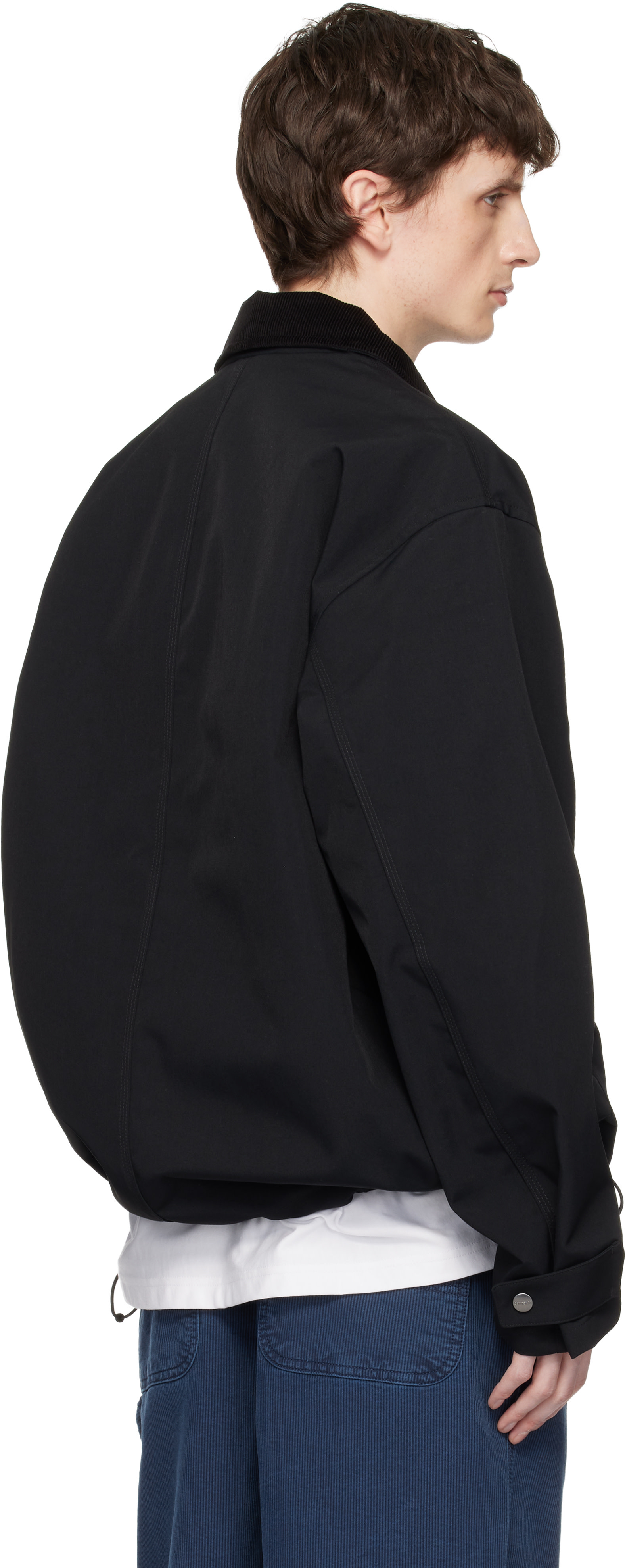 Carhartt Work In Progress - 블랙 클랩튼 재킷