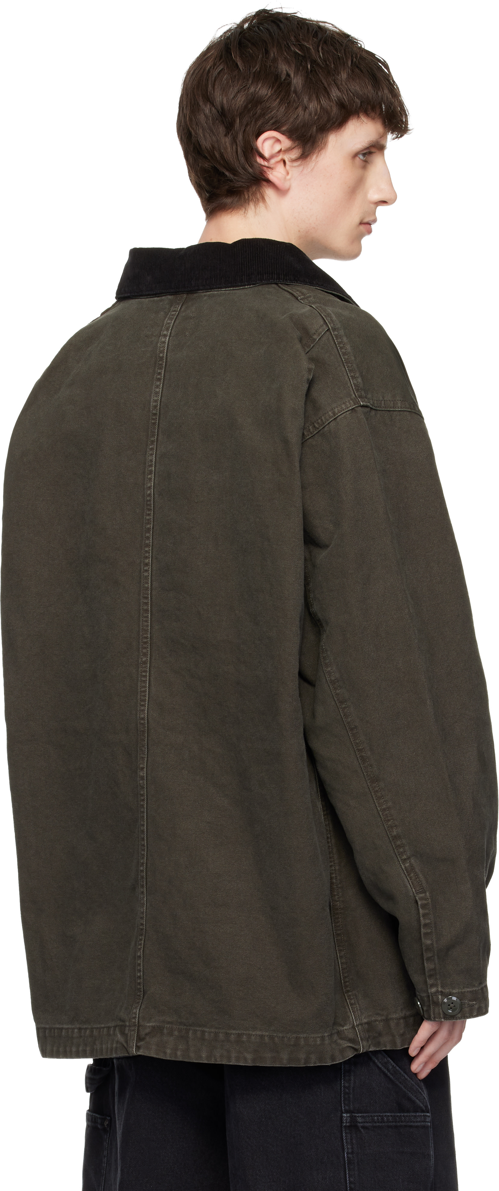 Carhartt Work In Progress - 그린 프레스콧 코트