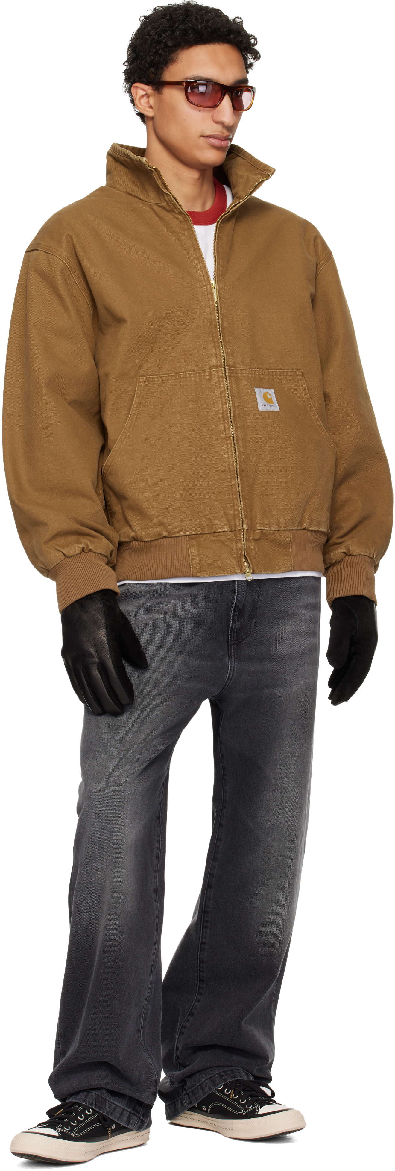 Carhartt Work In Progress: タン Ravon ジャケット | SSENSE 日本