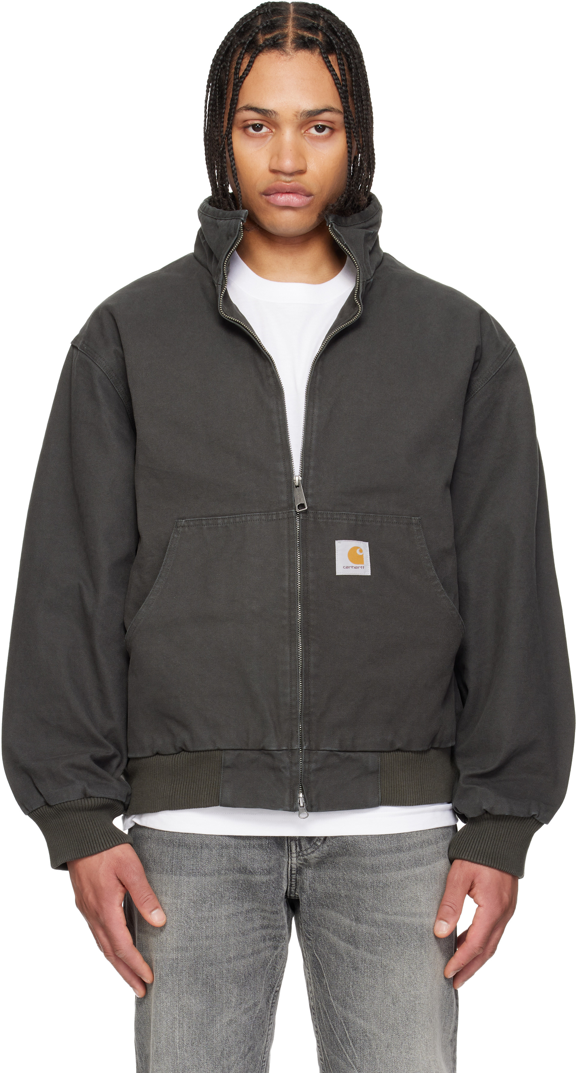 Carhartt Work In Progress - Blouson Ravon kaki