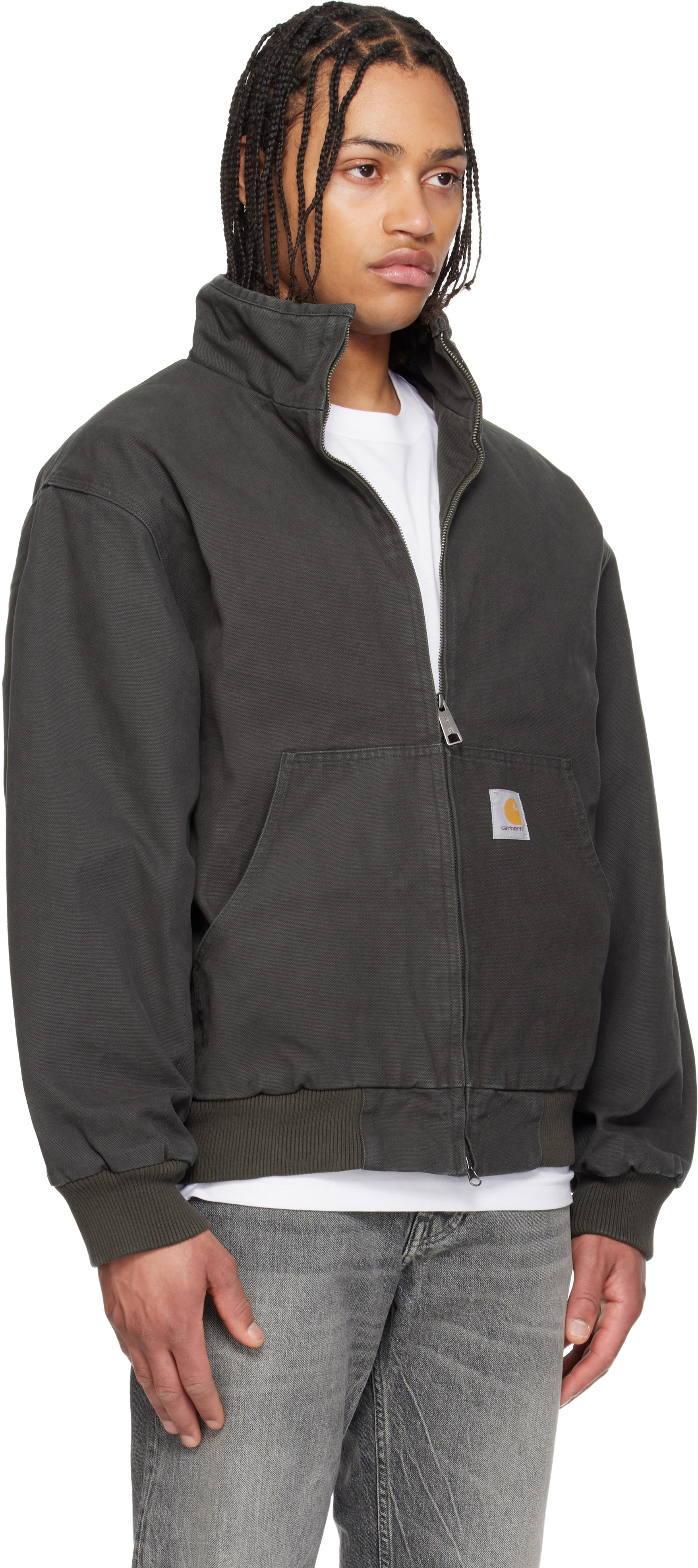 Carhartt Work In Progress - Blouson Ravon kaki
