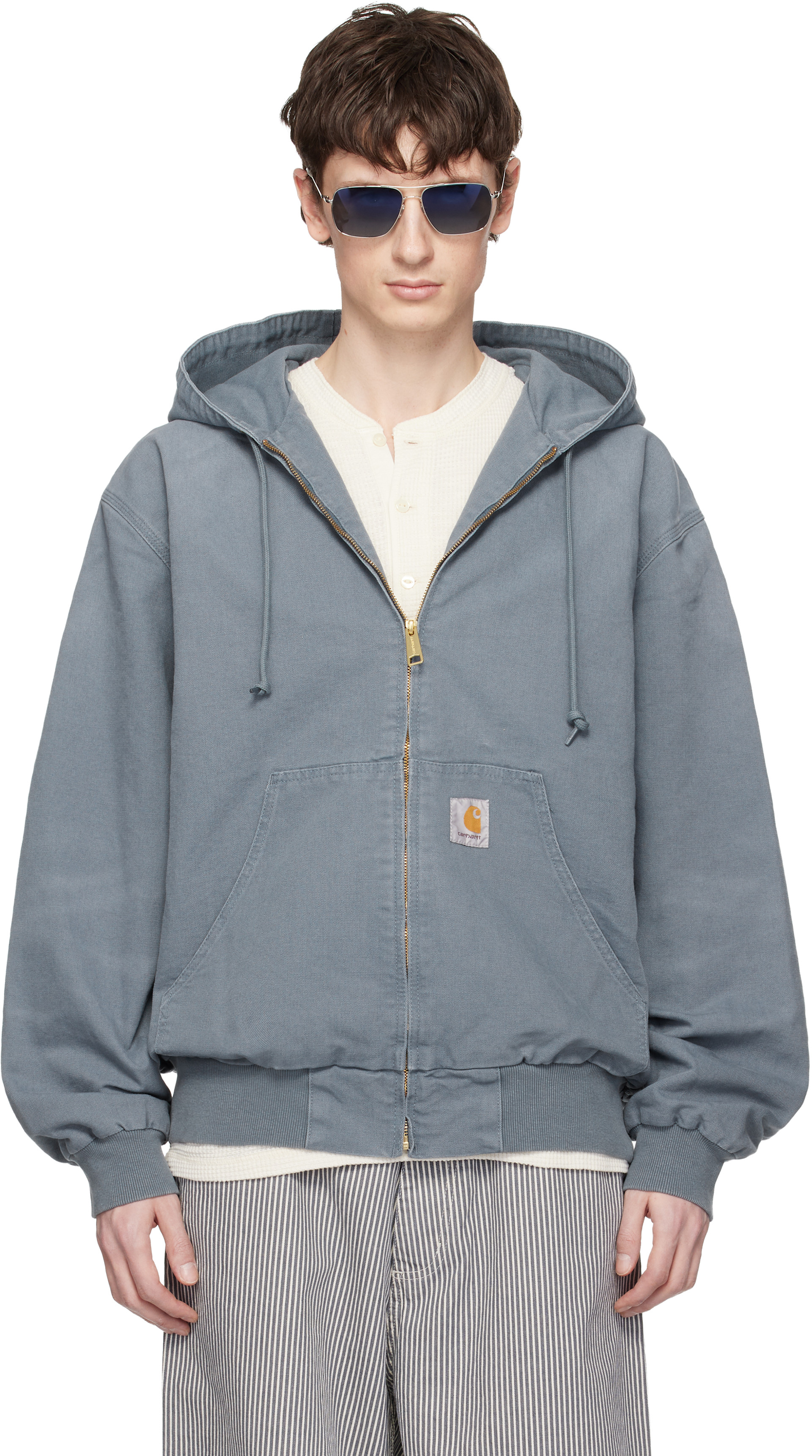 Carhartt Work In Progress - 블루 OG 액티브 재킷