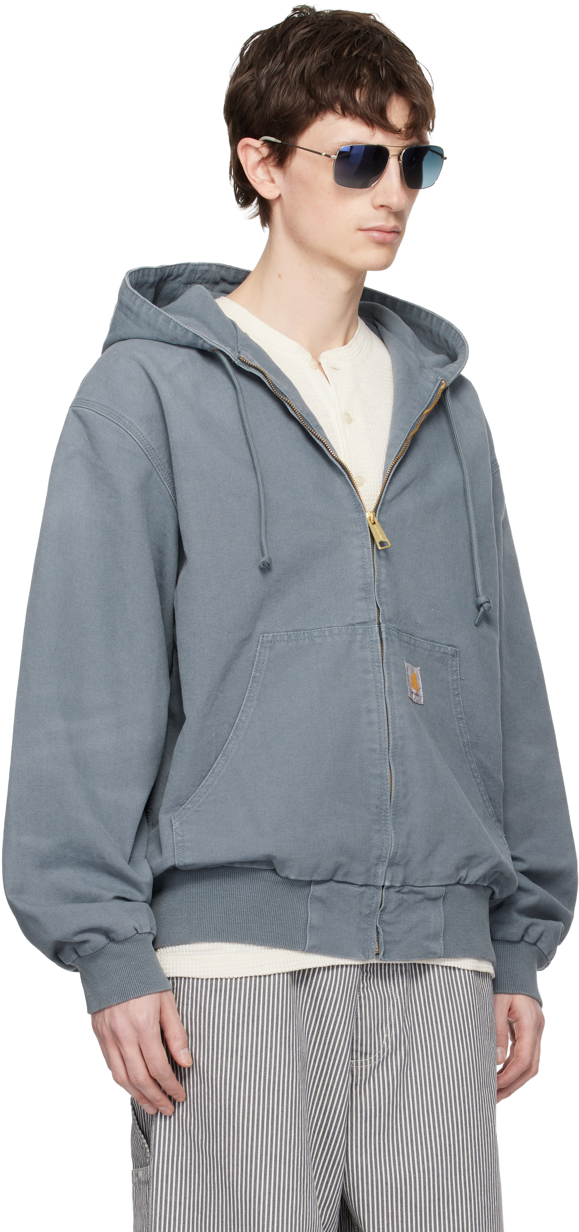 Carhartt Work In Progress - 블루 OG 액티브 재킷