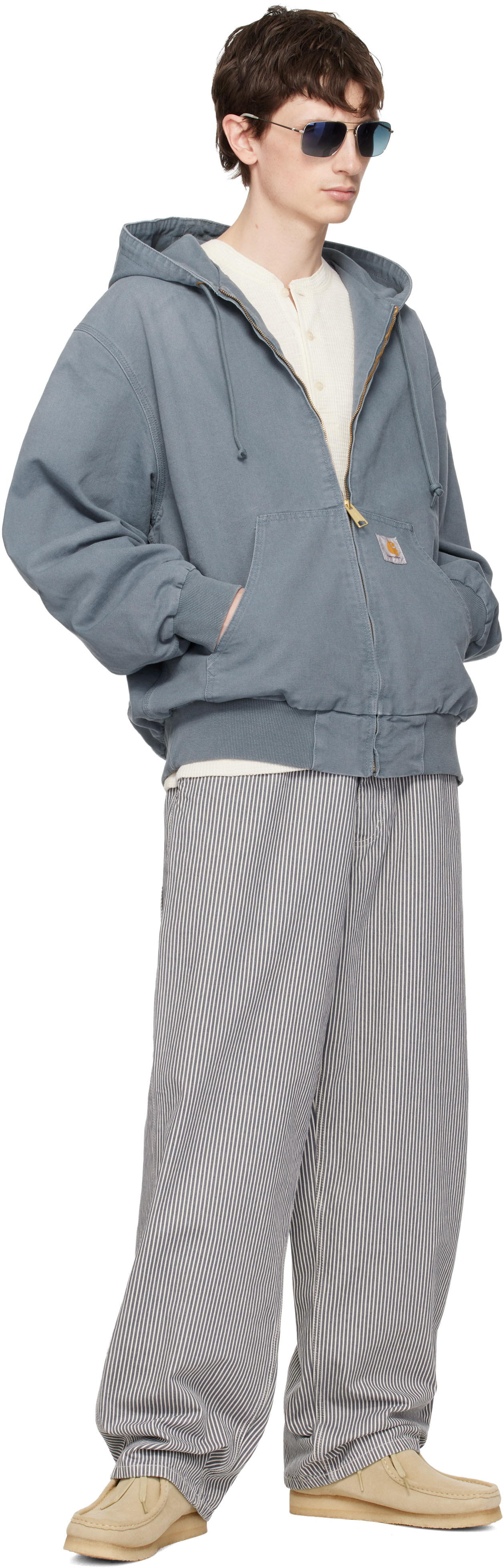 Carhartt Work In Progress - 블루 OG 액티브 재킷
