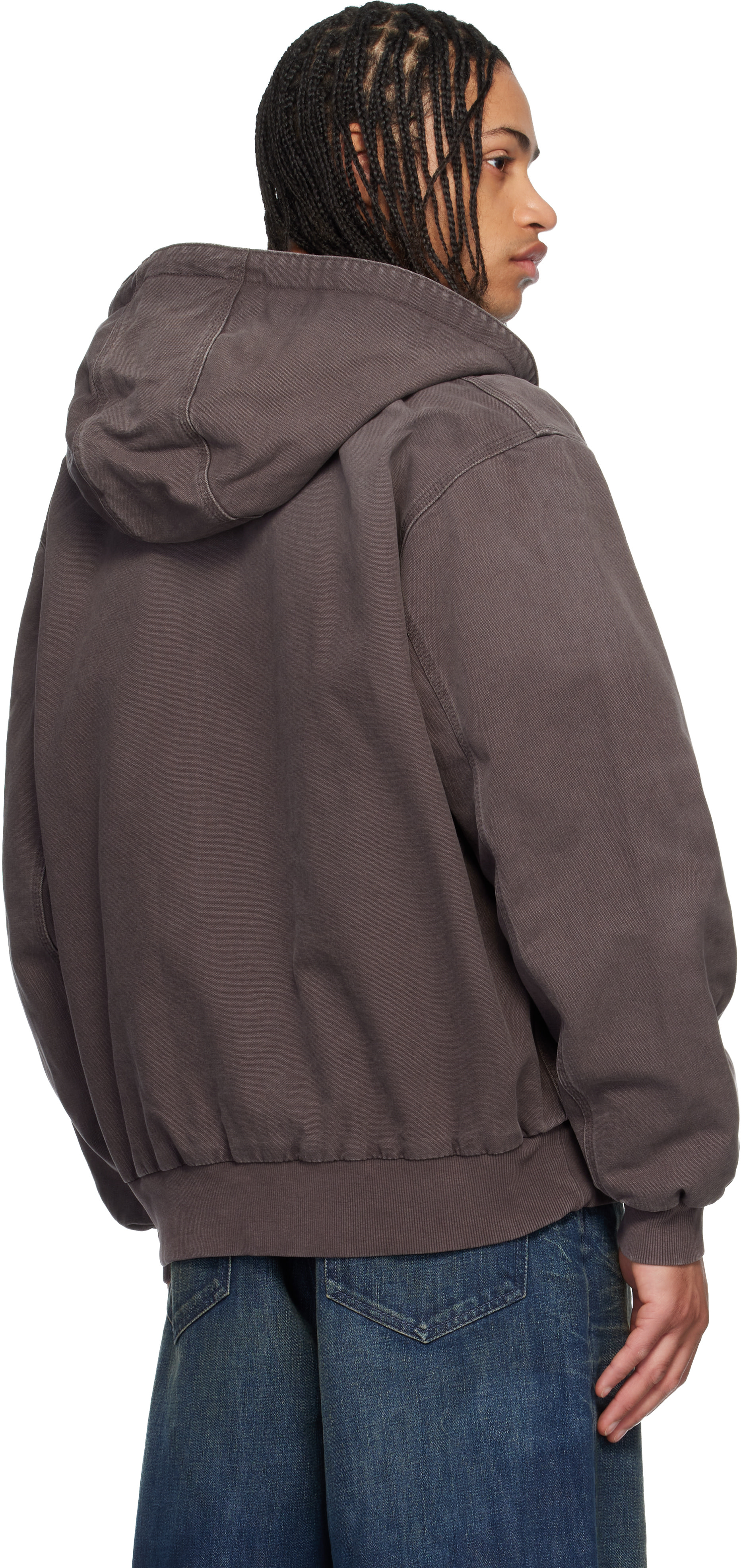 Carhartt Work In Progress - 브라운 OG 액티브 재킷