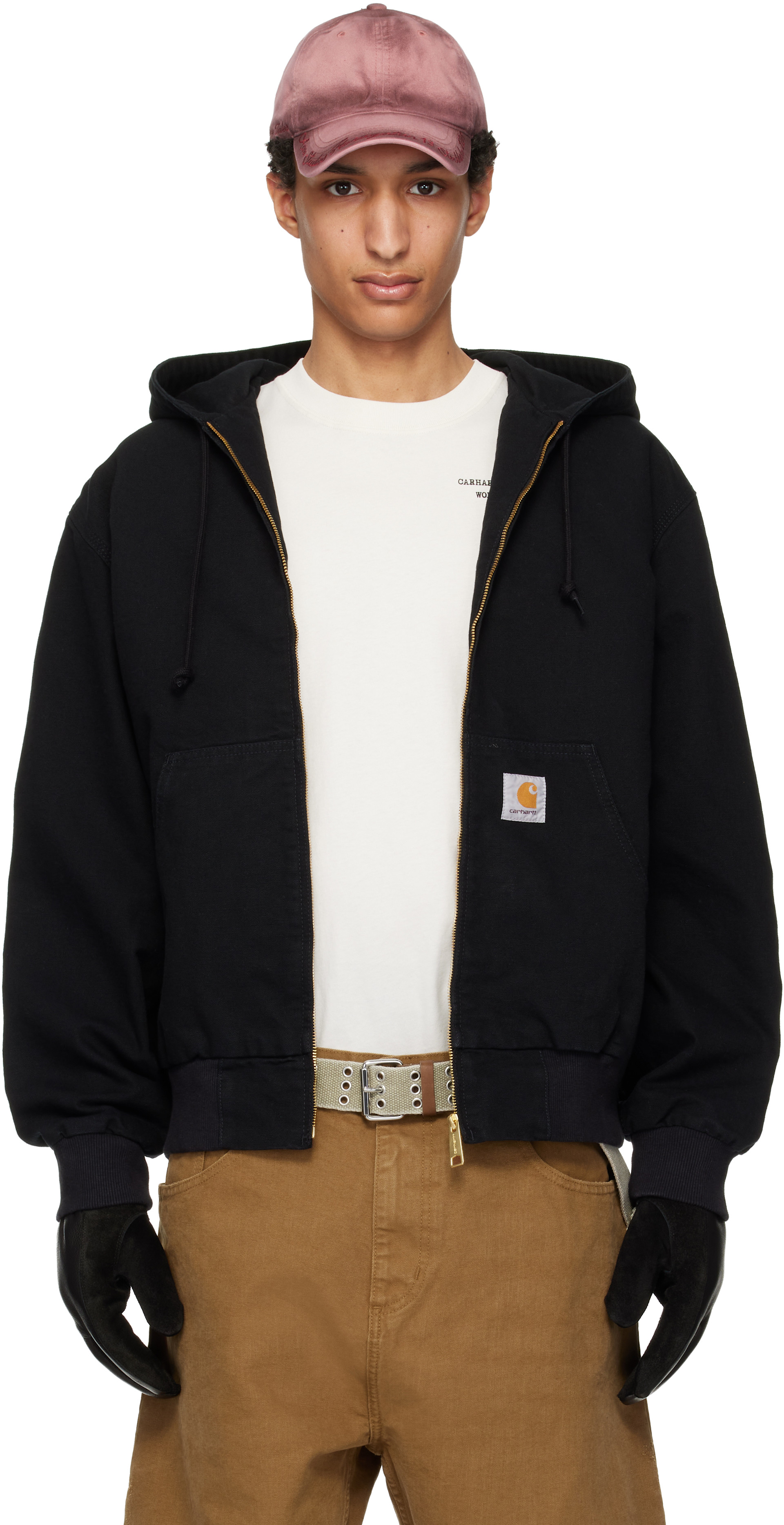 Carhartt Work In Progress - ブラック OG Active ジャケット