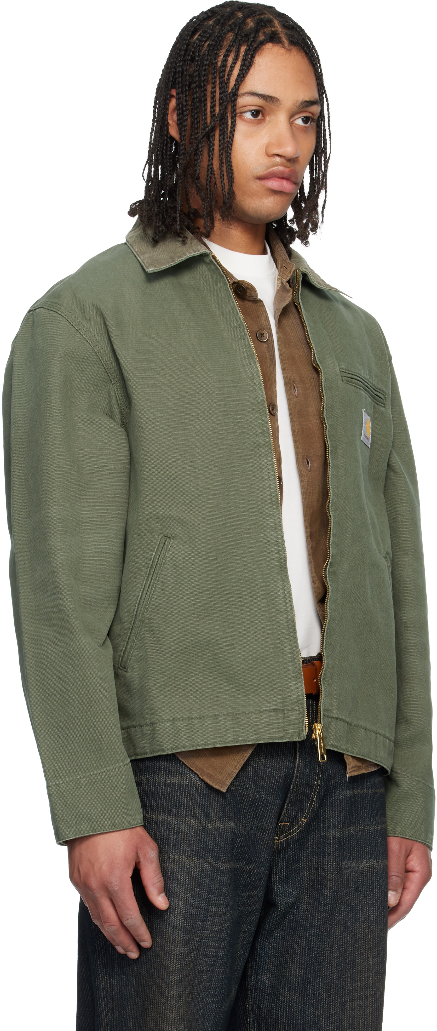 Carhartt Work In Progress - Blouson Detroit vert