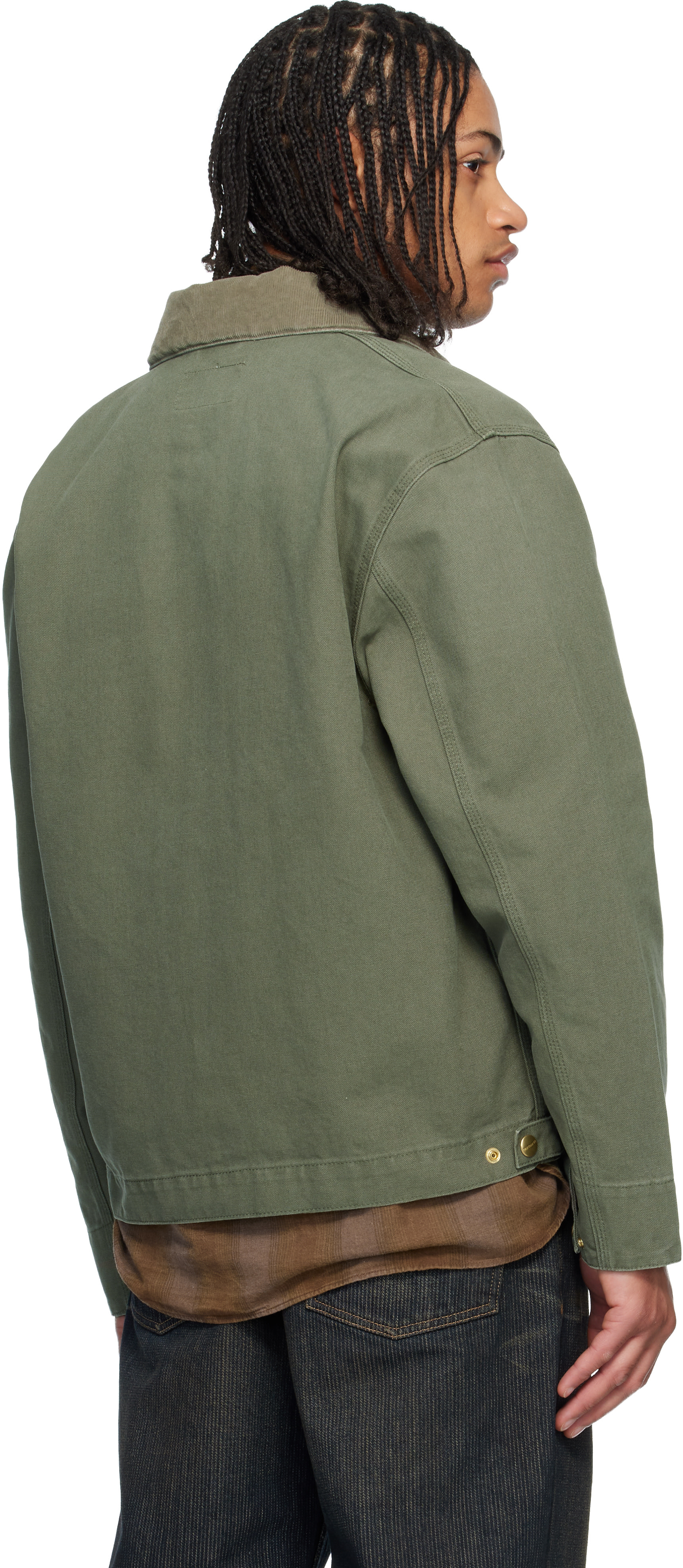 Carhartt Work In Progress - Blouson Detroit vert