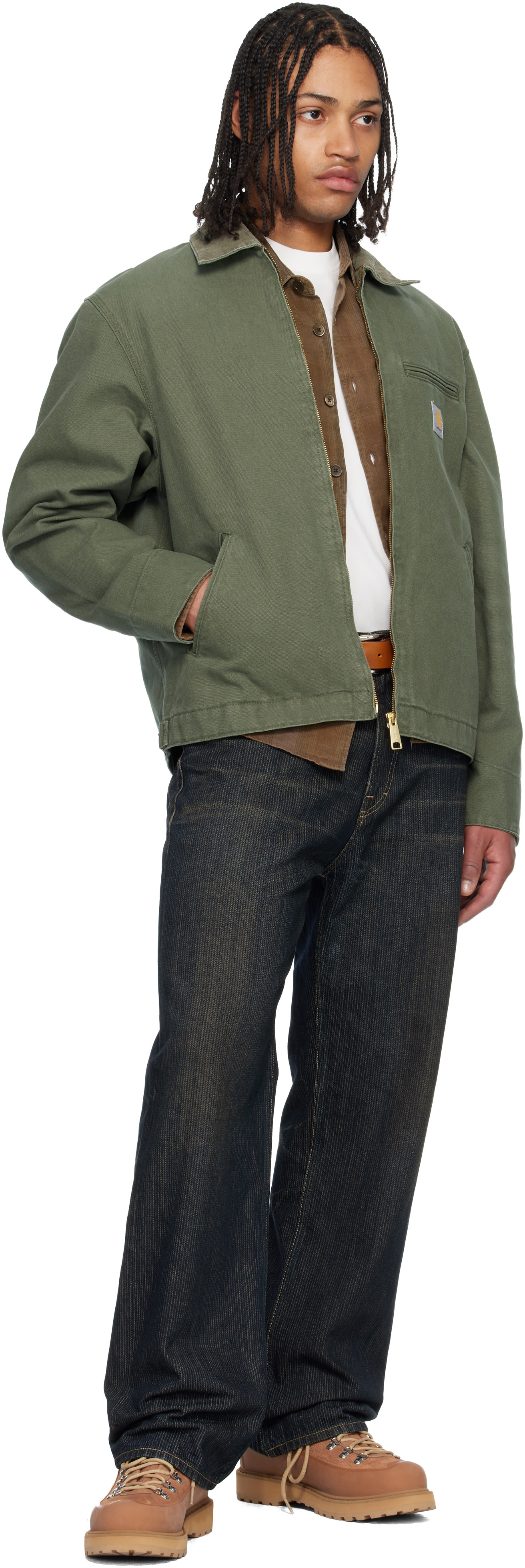 Carhartt Work In Progress - Blouson Detroit vert